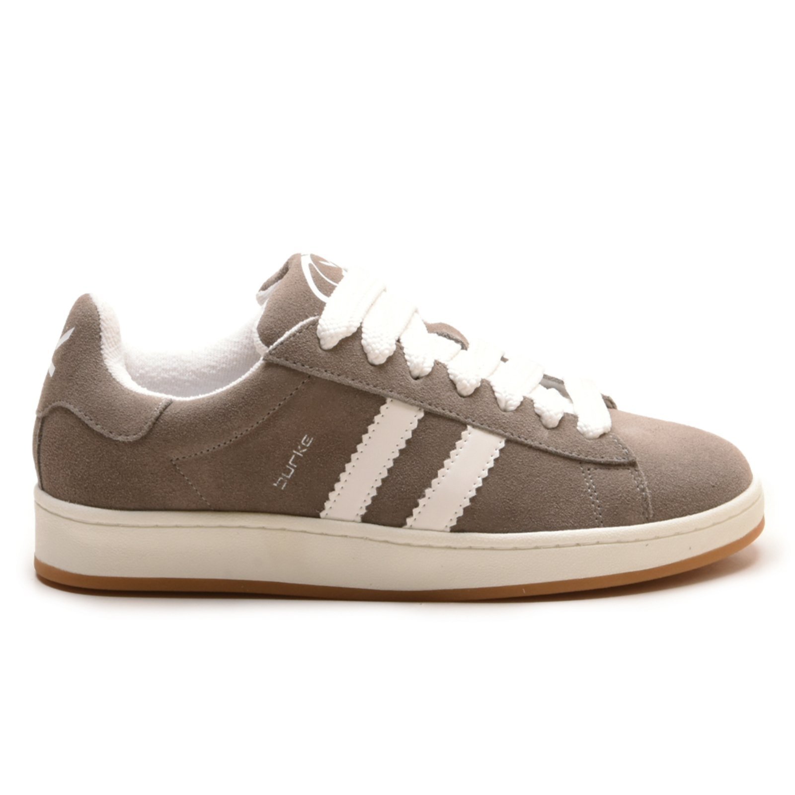 Tenis Exclusivo Skate Burke Suede Cadarço Grosso Tendencia Cinza