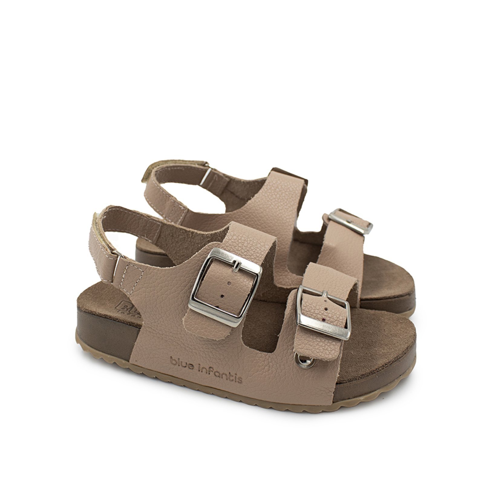 Infantil - Sandalia Menina Blue Victoria Couro Nude