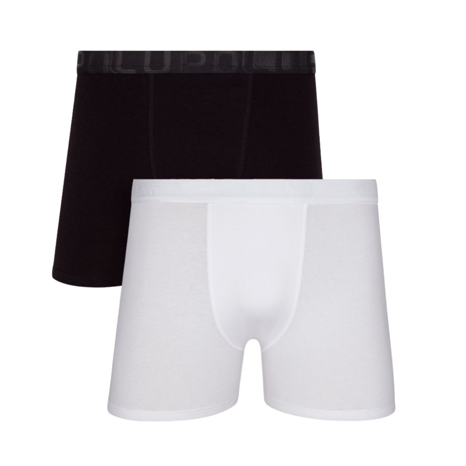 Kit 2 Cuecas Boxer Masculina Cós Liso Lupo