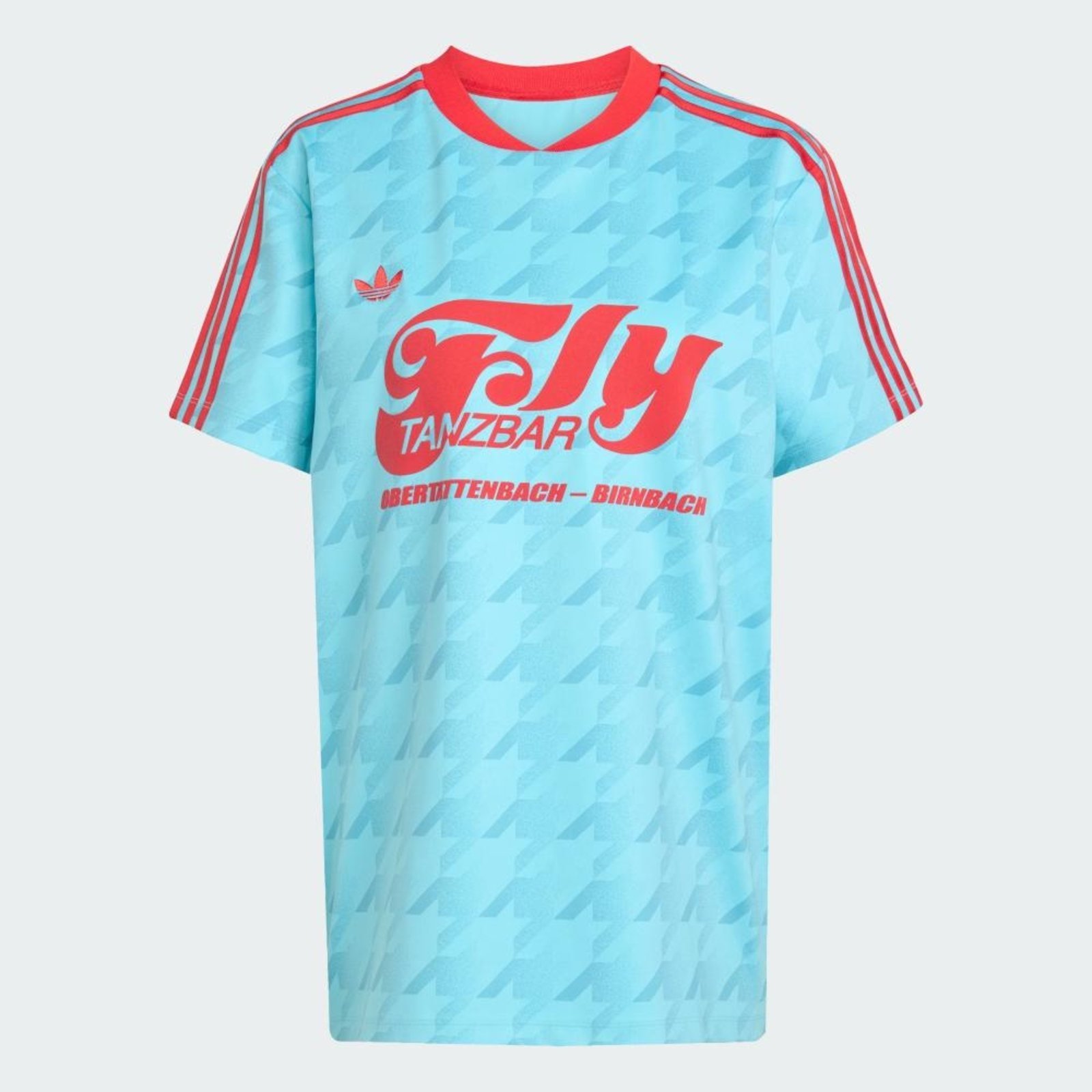 Vista 3 Camiseta com estampa gráfica de futebol por toda a parte adidas Originals azul Adidas azul