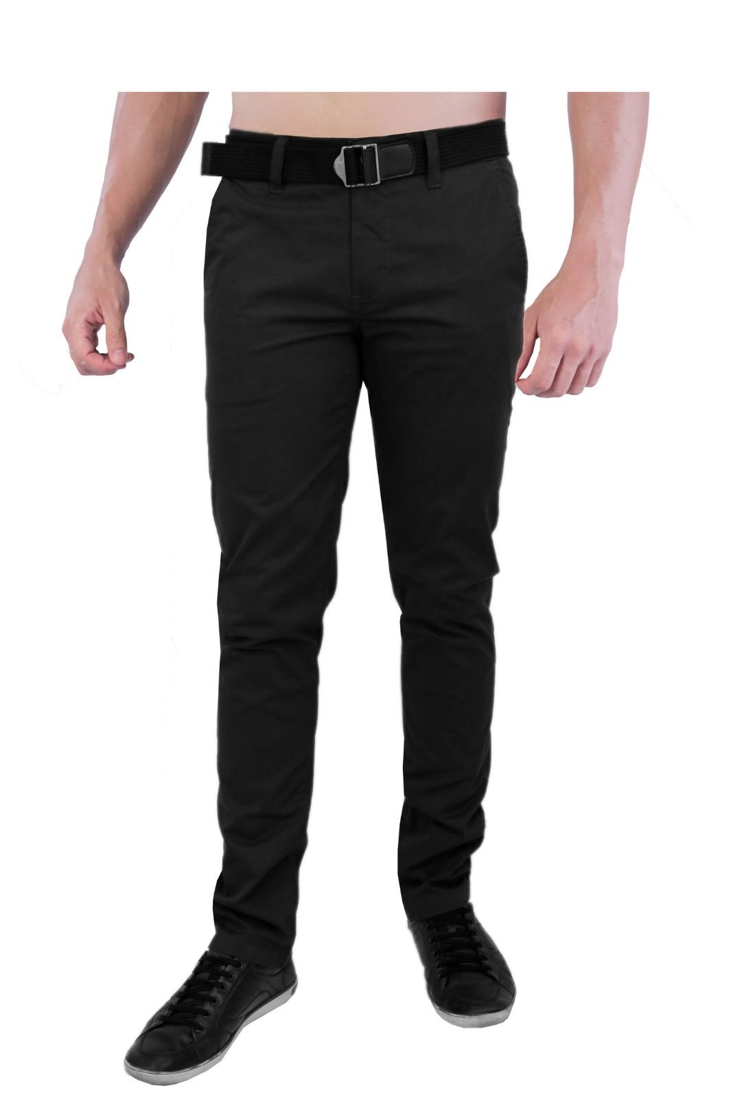 Calça Masculina Amil Sport Fino Brim Com Elastano 1788