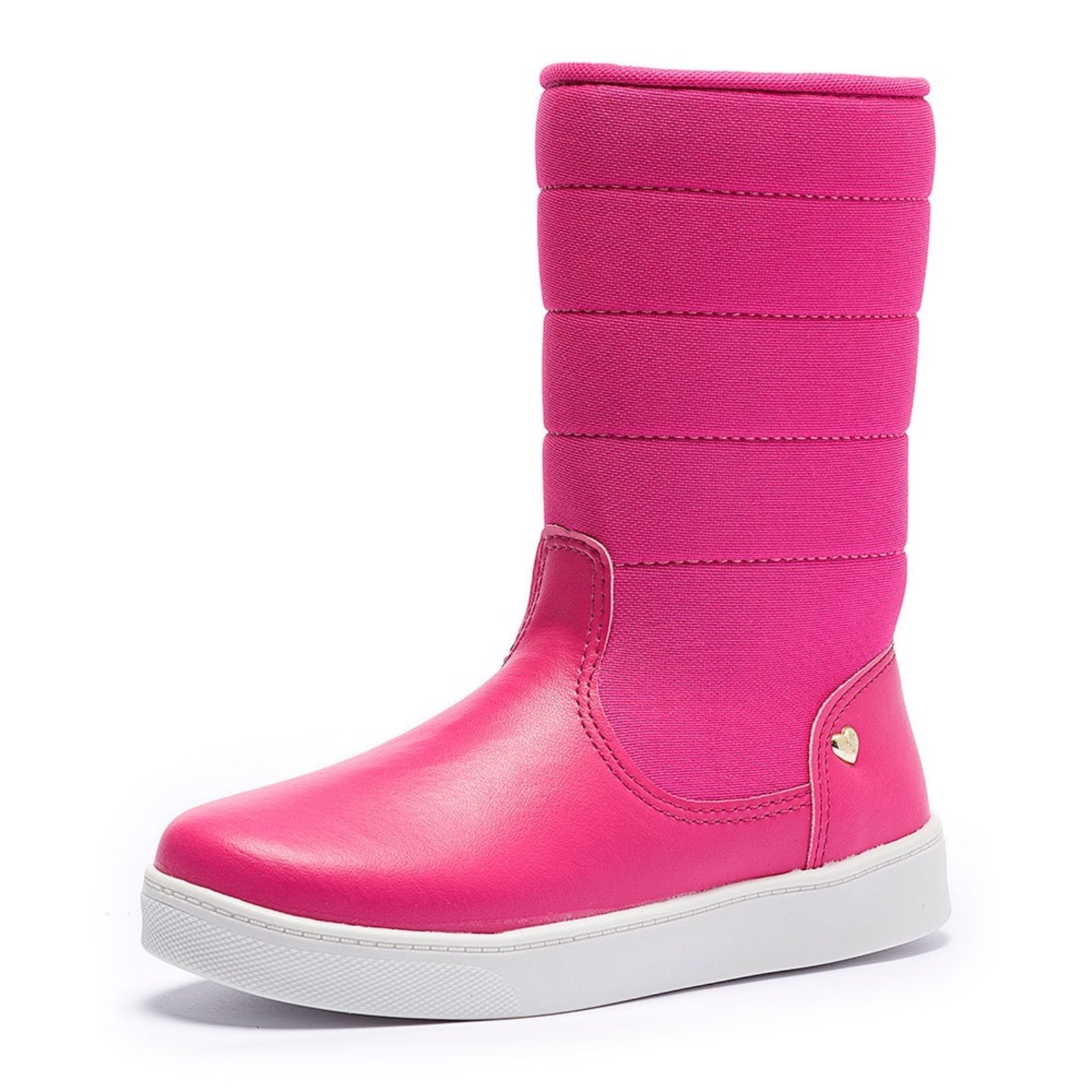 Infantil – Bota Tênis Feminina Tininha Menina Bordado Pink