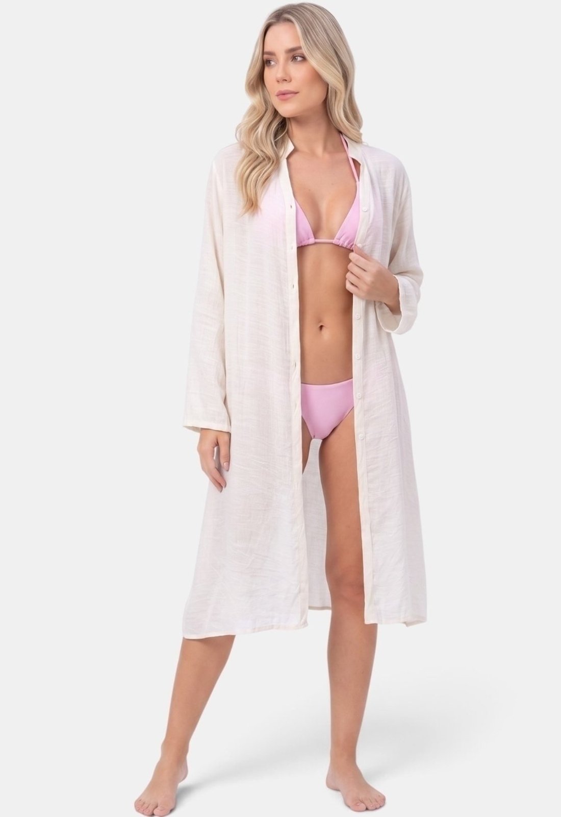 Saída De Praia Areia Branca Solaris Nude