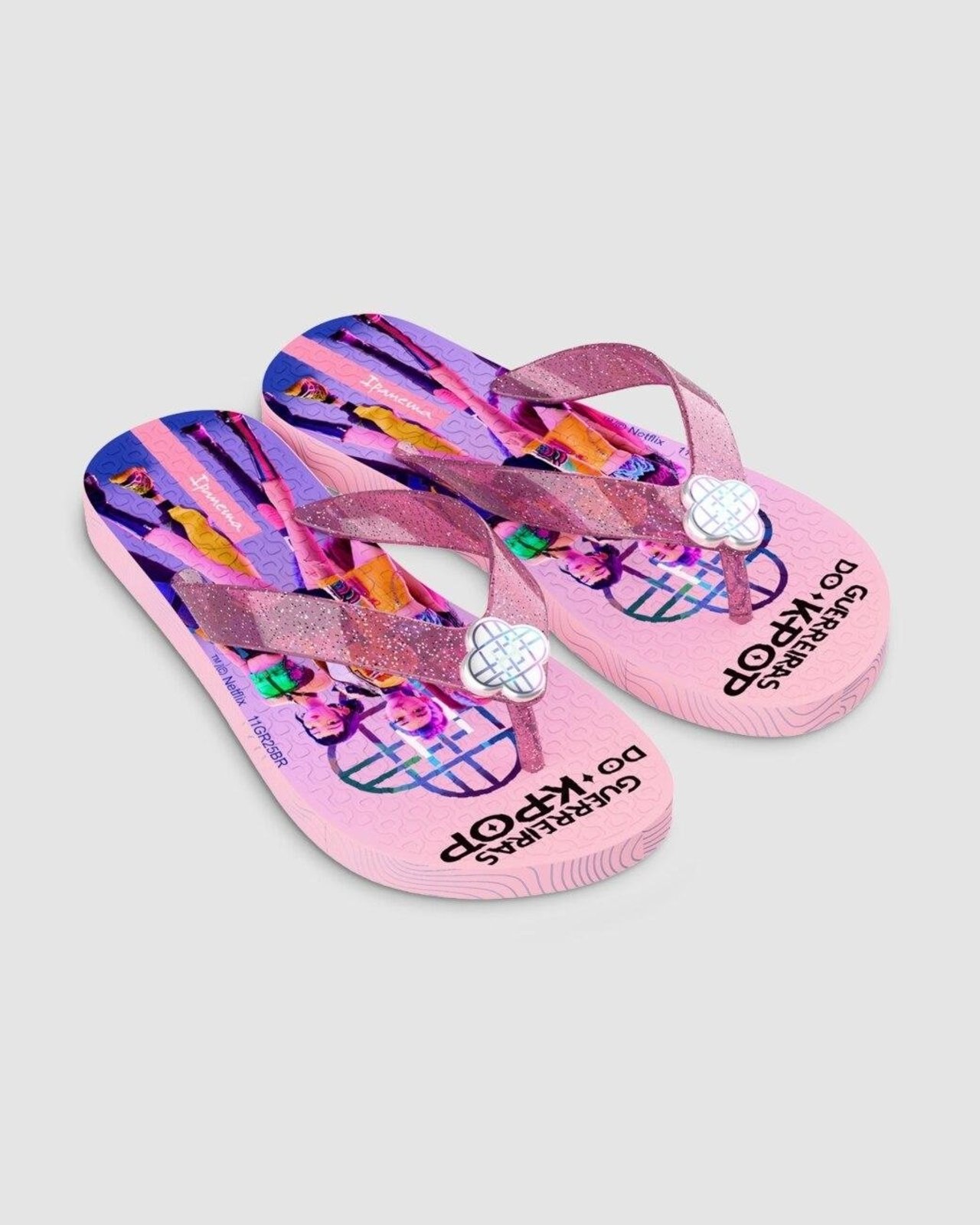 Infantil - Chinelo Ipanema Guerreiras do K-POP Rosa