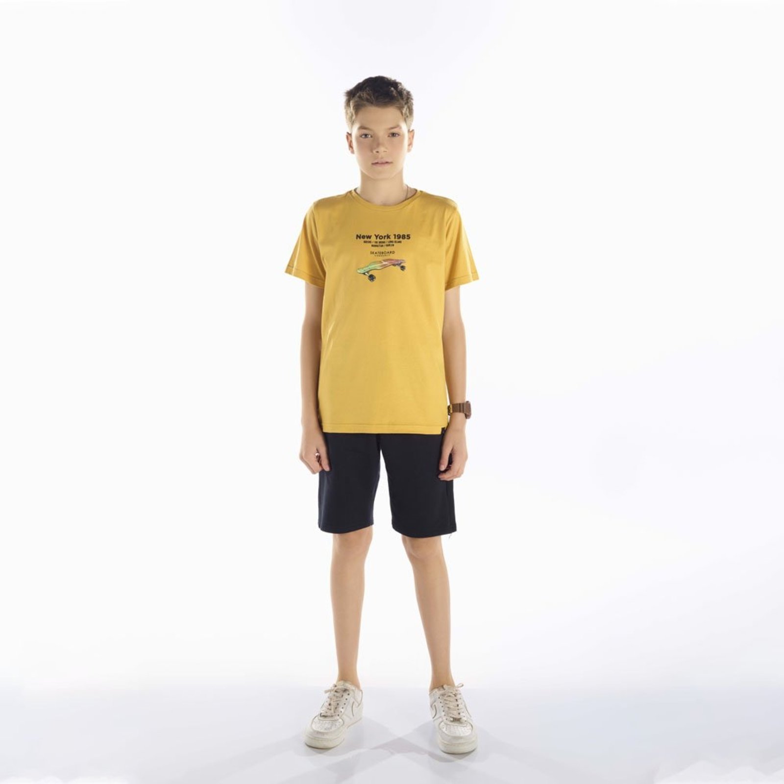 Infantil - Conjunto Juvenil Menino - Amarelo - 52468-345
