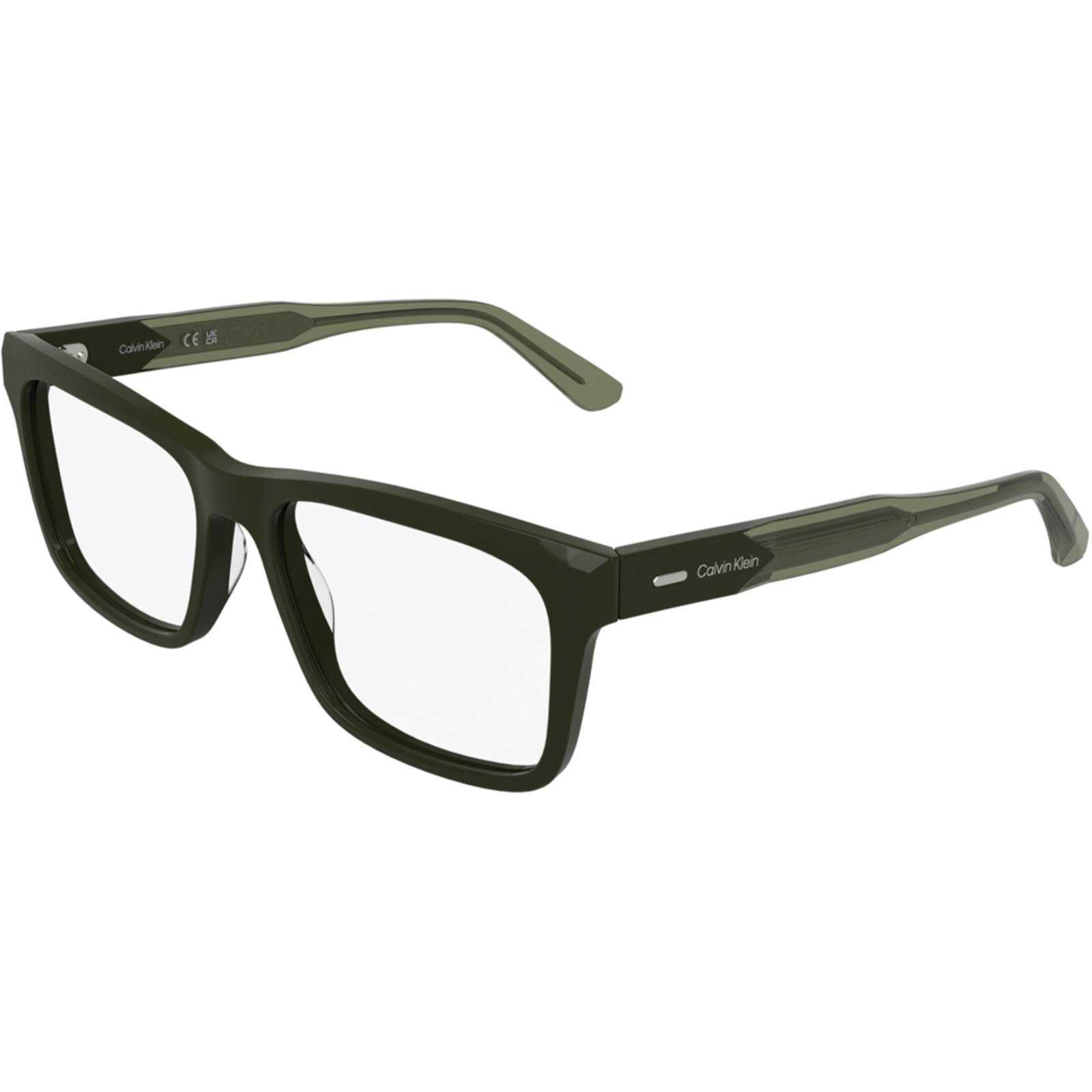 Armação Calvin Klein CK25544 330 Bege Masculino