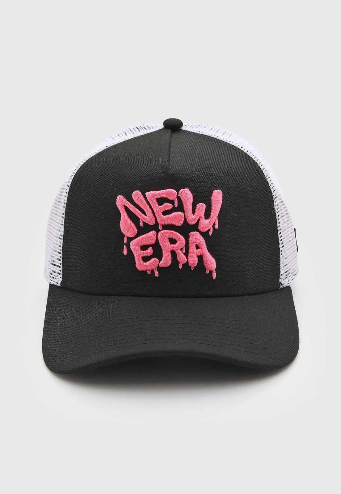 Boné New Era Trucker Wall Art Booking Preto