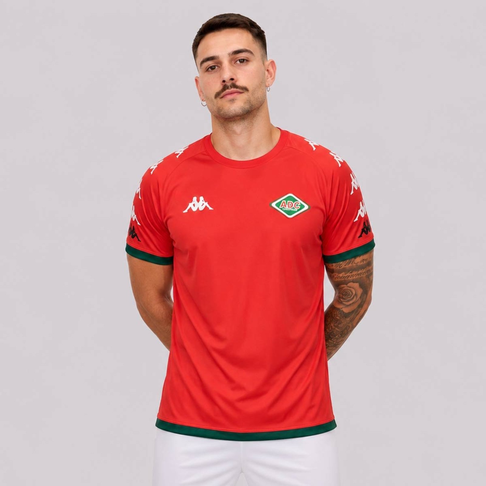 Camiseta Kappa Edinburgh Cabofriense Vermelha