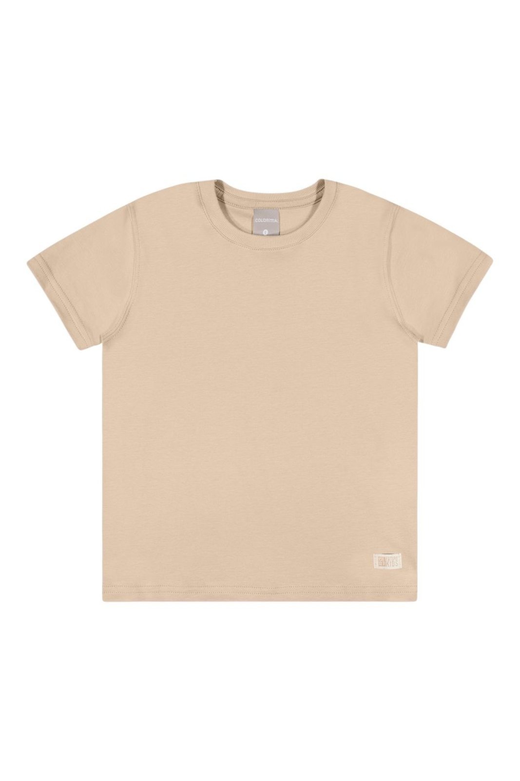 Vista 2 Infantil - Camiseta Curta Menino Suedine Colorittá marrom Colorittá marrom