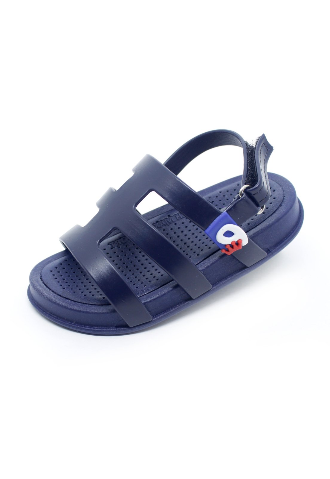 Infantil - Sandália Plugt Mini Bizz Menino Colors Marinho