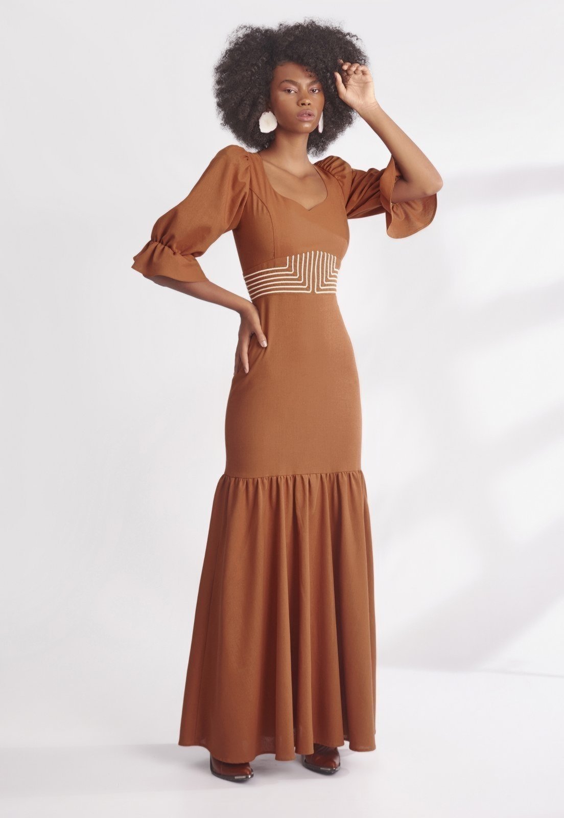 Vestido Le Loup Linho Longo
