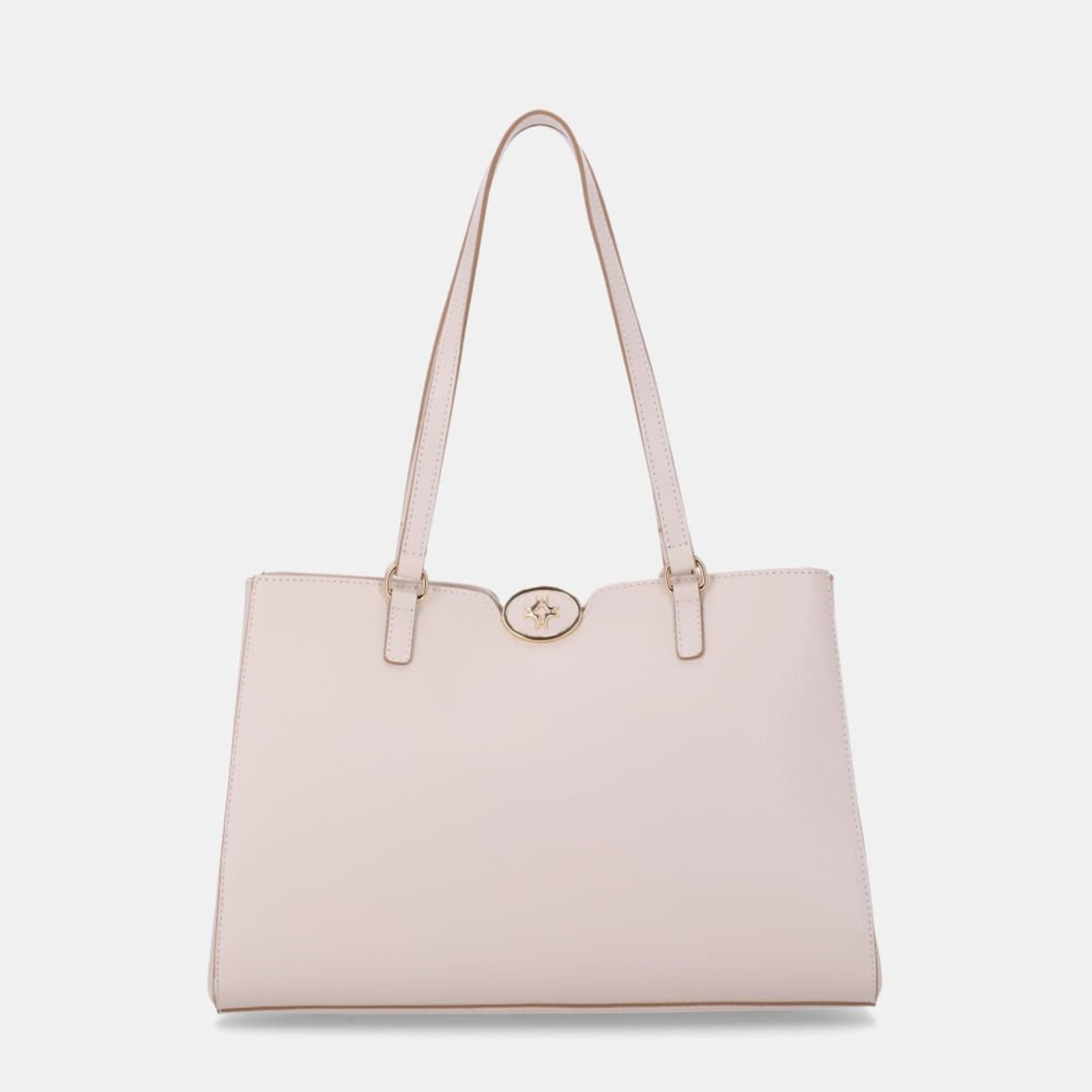 Bolsa Diana Shopping Grande New Ridge Panna - 2000751 Luz da Lua