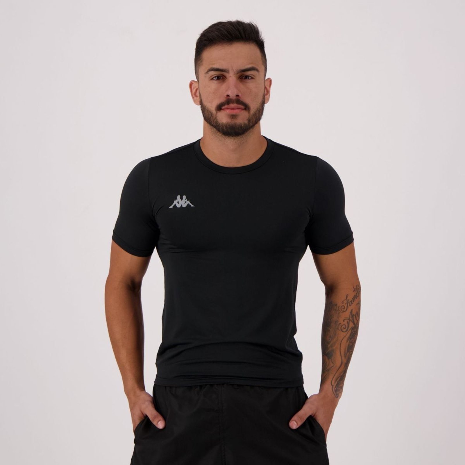 Camisa Térmica Kappa Embrace Preta