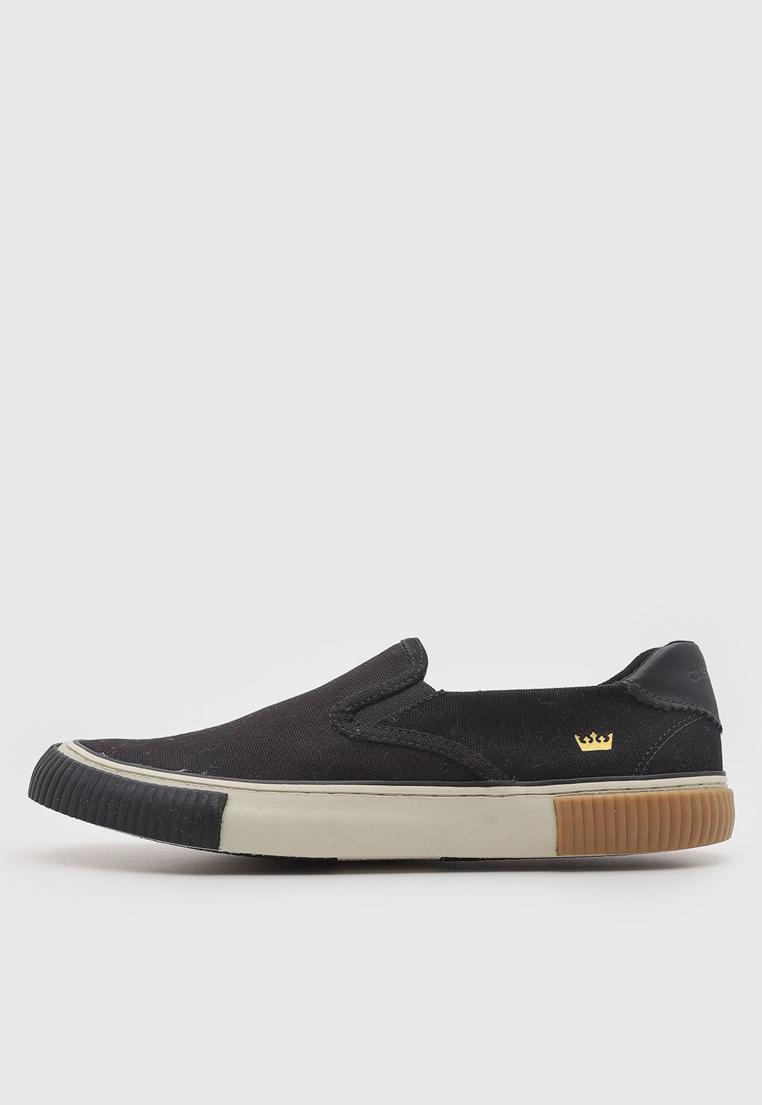 Tênis Masculino Osklen Canvas Sole Triple Preto