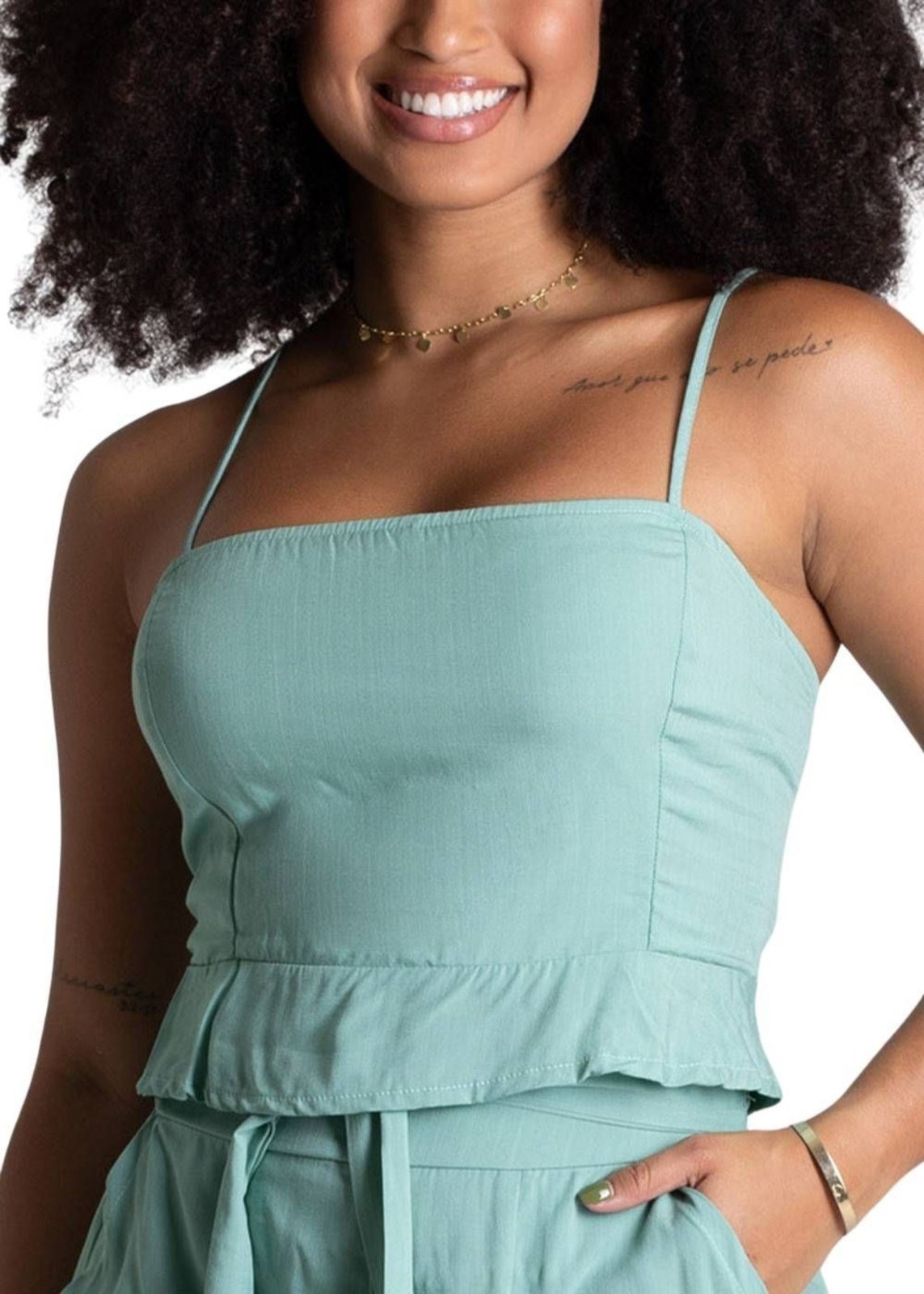 Cropped Sawary Frescor – 279733 – Verde – Sawary