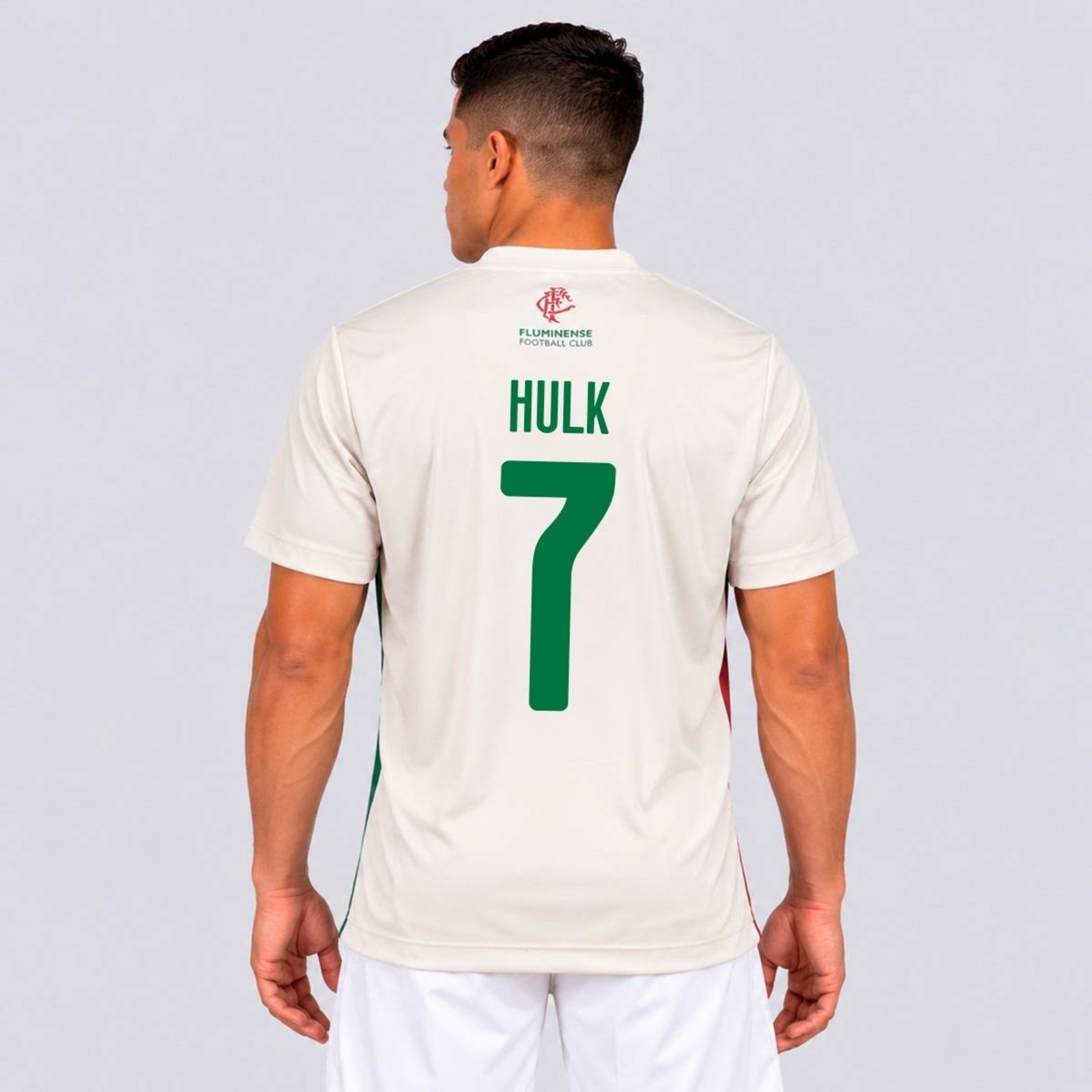 Camisa Fluminense Liso Off White 7 Hulk