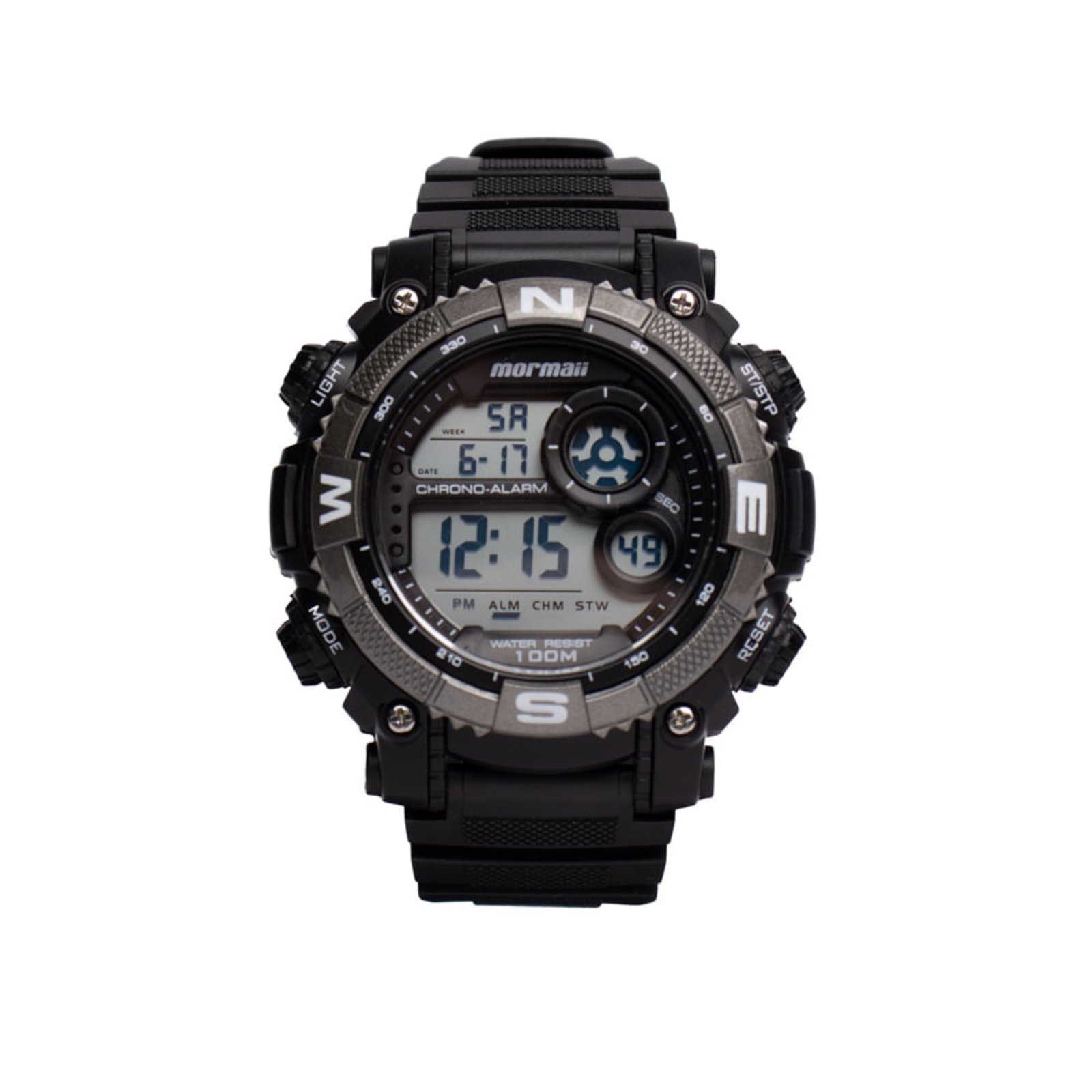 Relógio Masculino Mormaii Digital MOLCDAAX/8F Preto