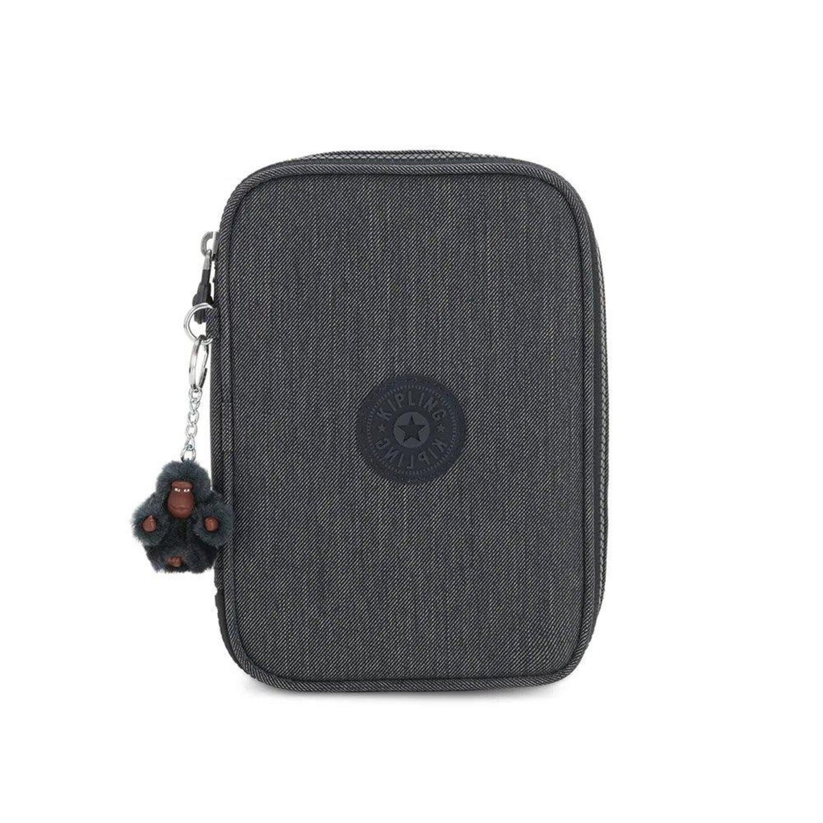 Estojo Kipling 100 Pens Cinza Escuro Navy