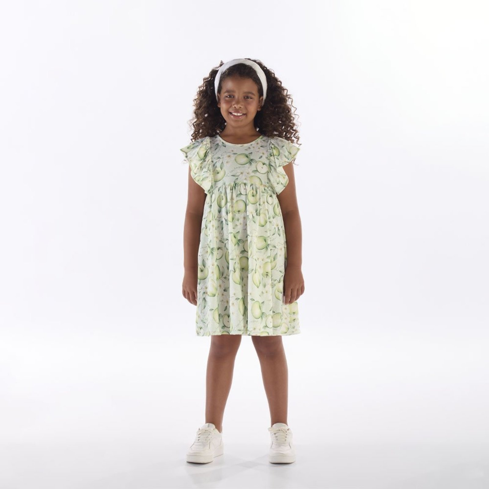 Infantil - Vestido Verde Pulla Bulla Menina - 53418-1264