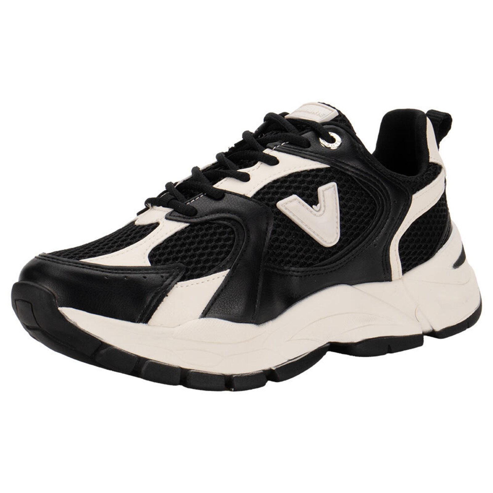 Tênis Feminino Chunky Via Marte 140010 5834400 Preto