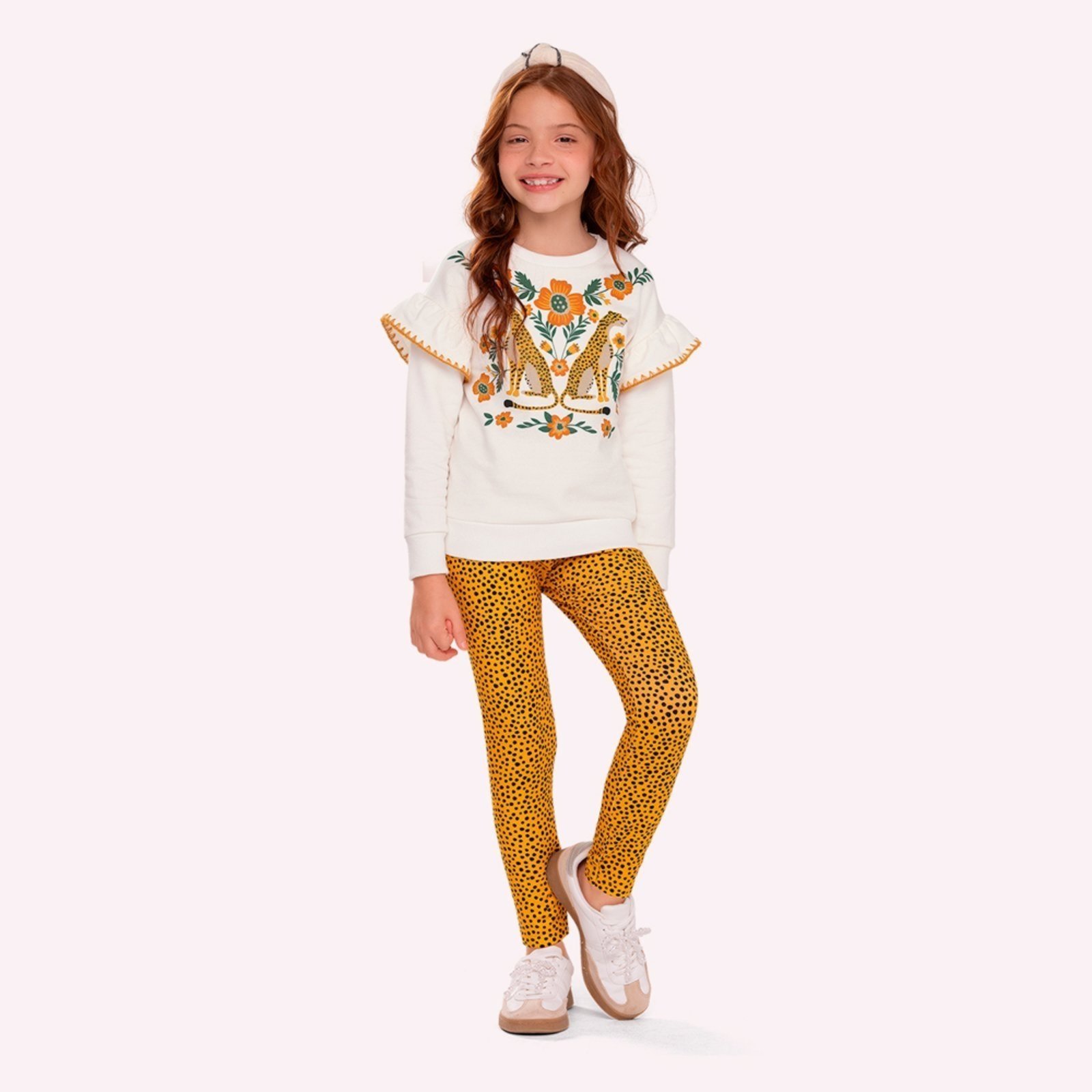 Infantil - Conjunto Menina com Strass Nanai