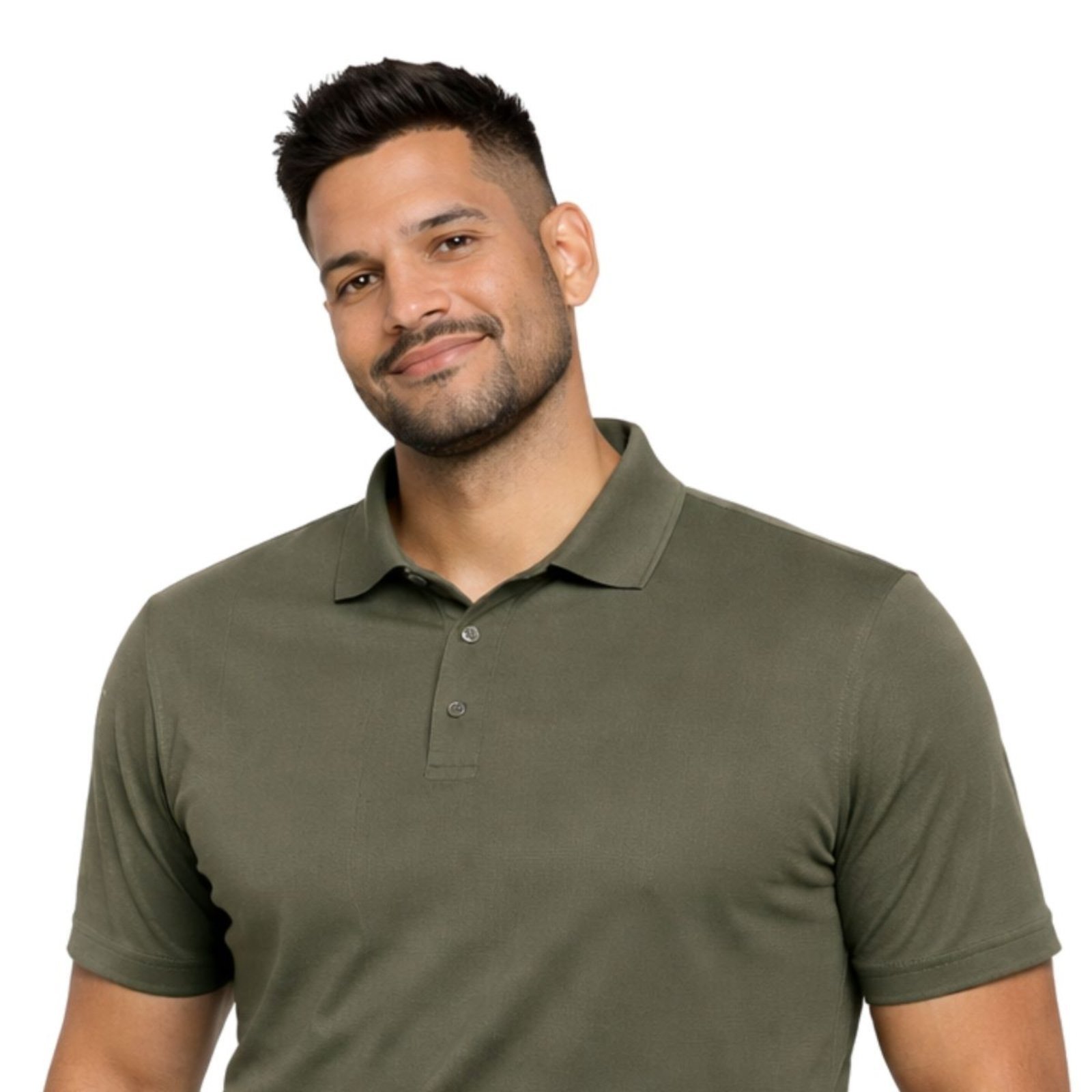 Camisa Polo Masculina Poliamida Elastano Premium Verde