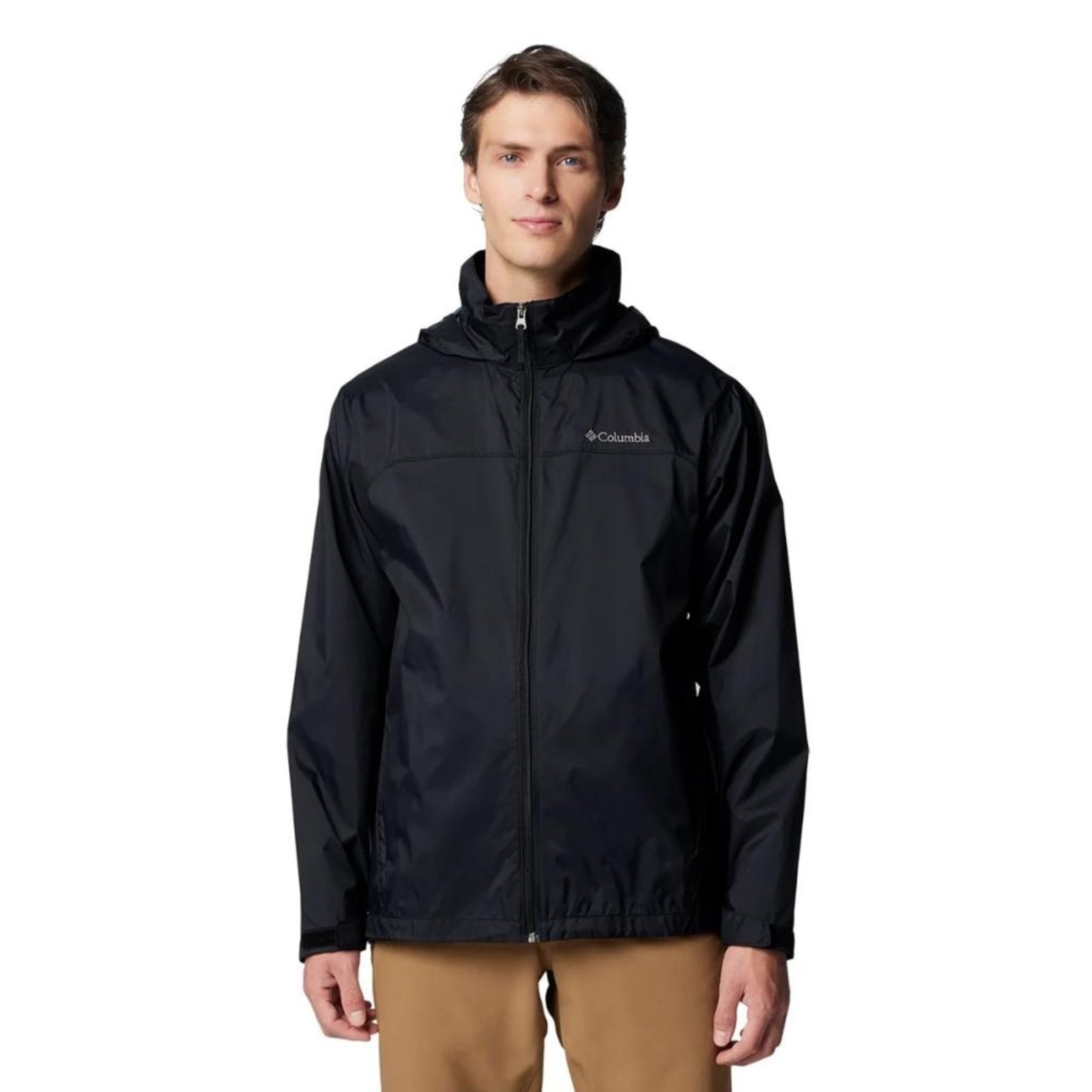 Jaqueta Columbia Masculina Glennaker Lake ll Rain Preto