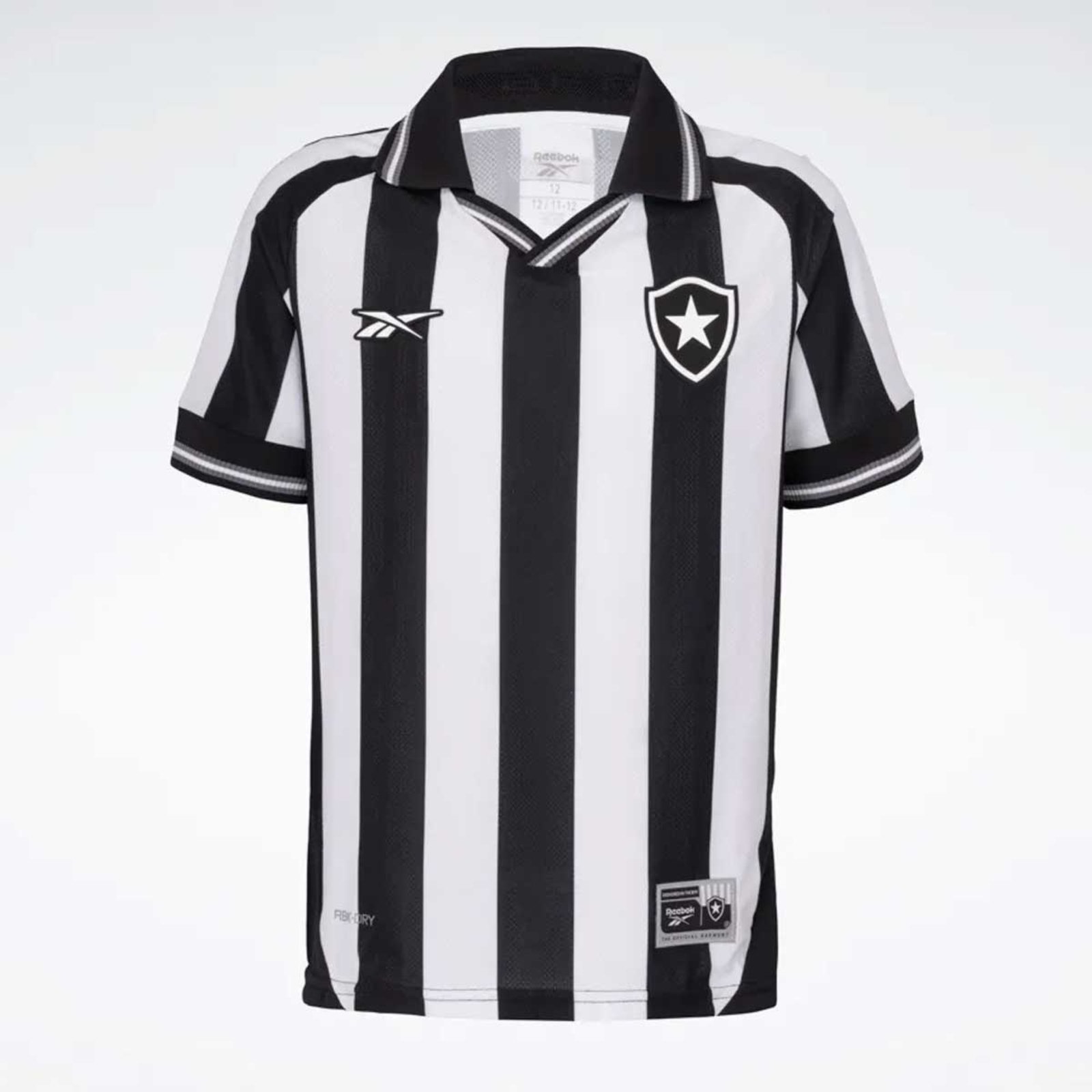 Camisa Reebok Botafogo I 2025 Juvenil