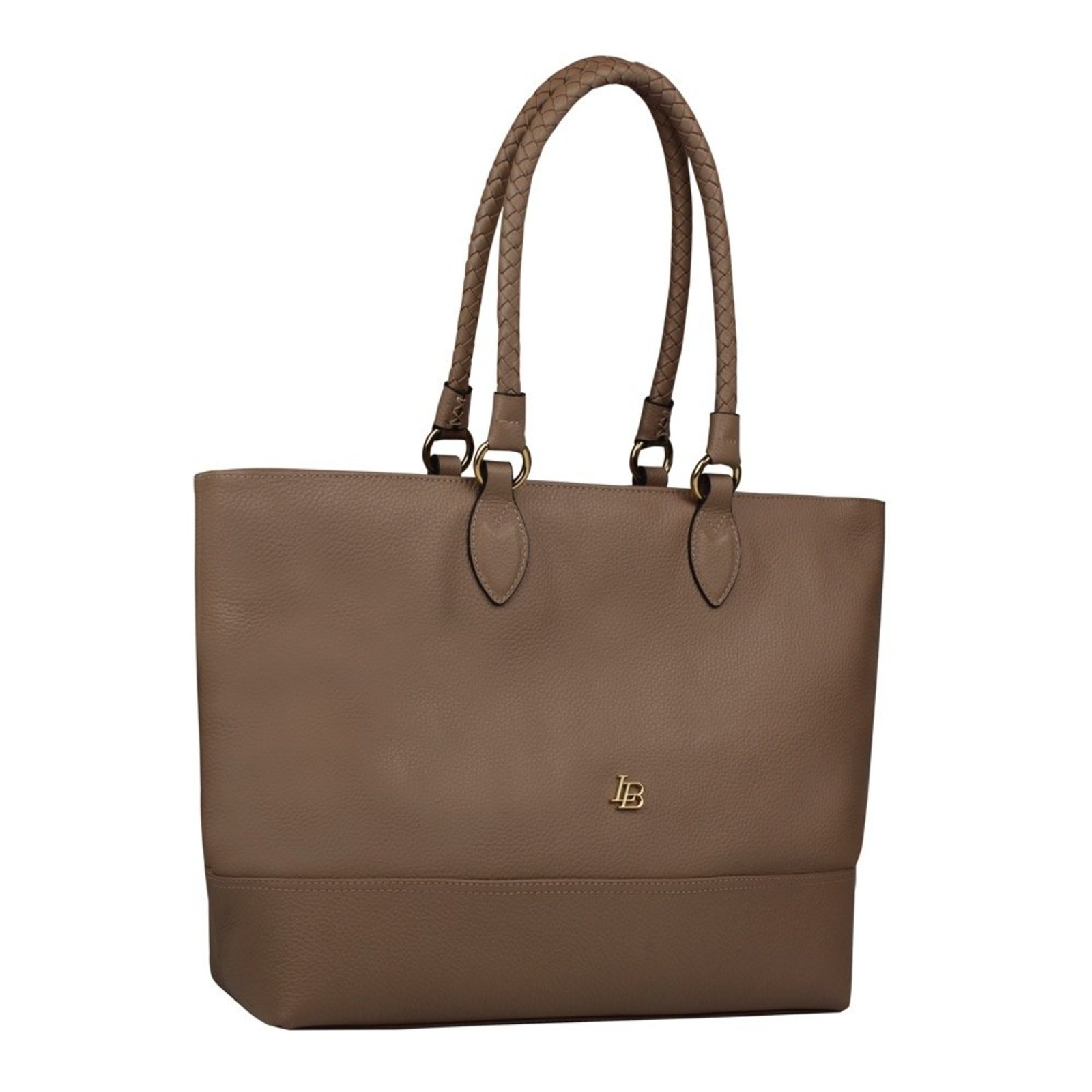 Bolsa Grande Linea Bella 6078 Marrom Claro