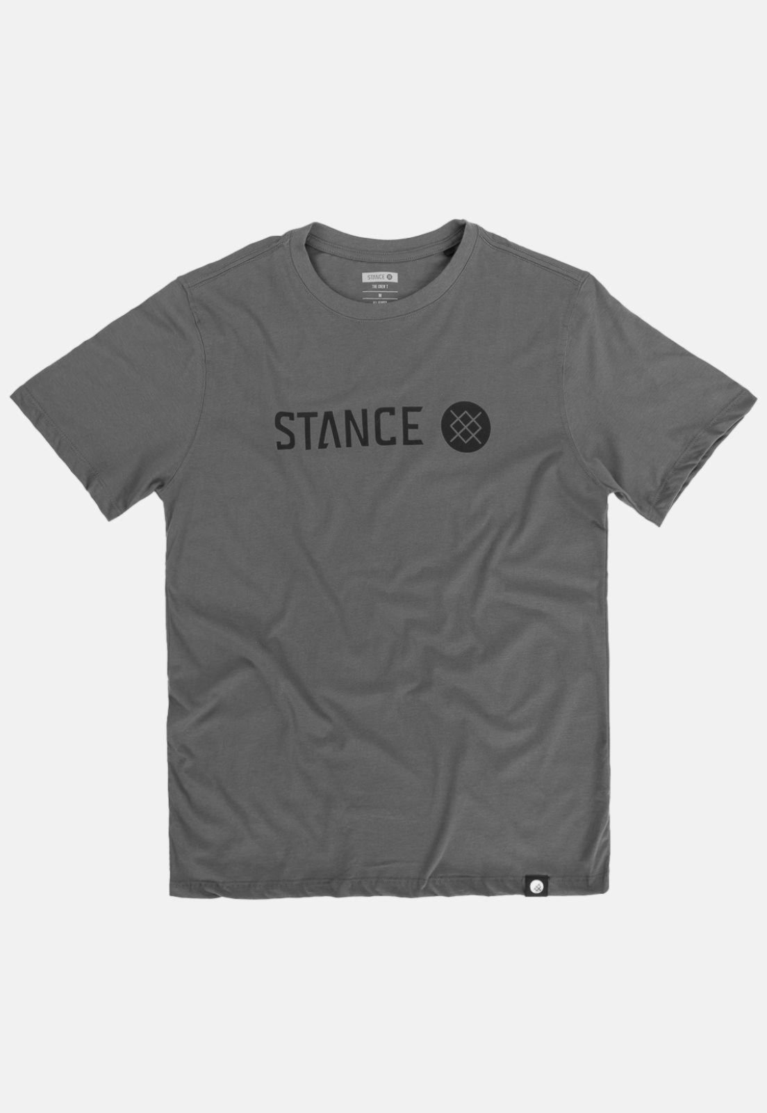 Camiseta Stance Estampa Logo Grafite
