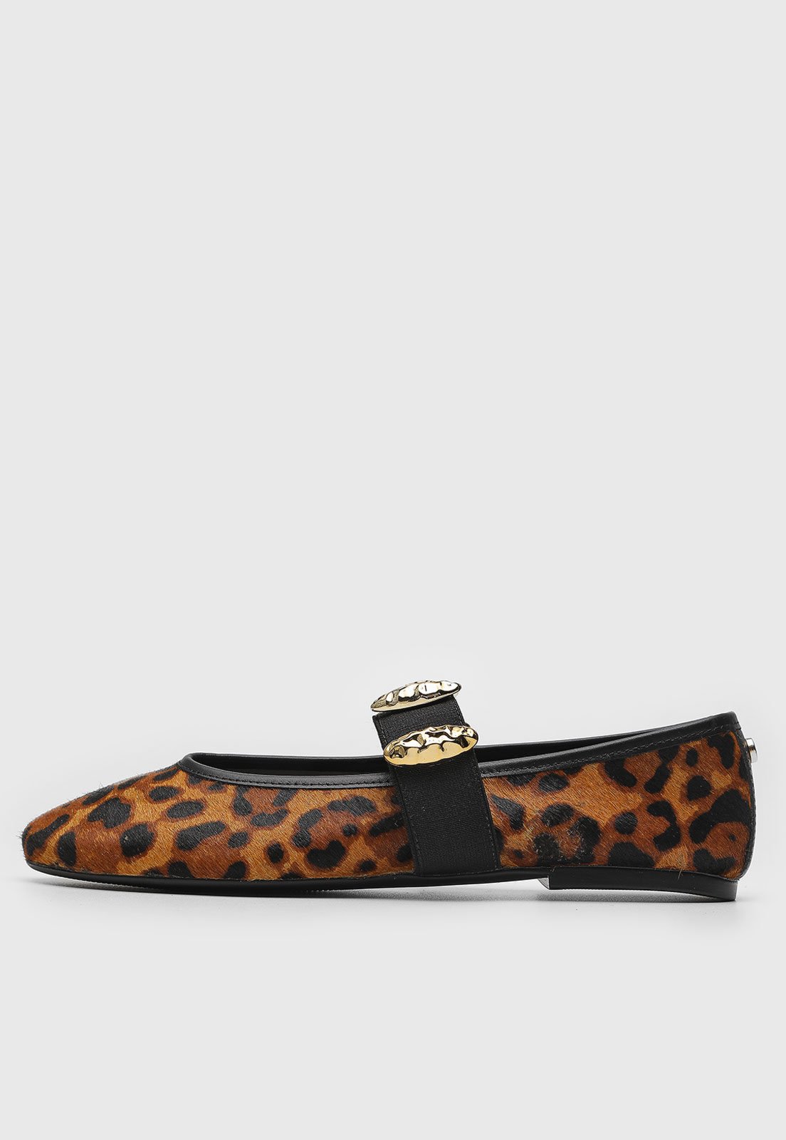 Sapatilha Jorge Bischoff Animal Print Marrom