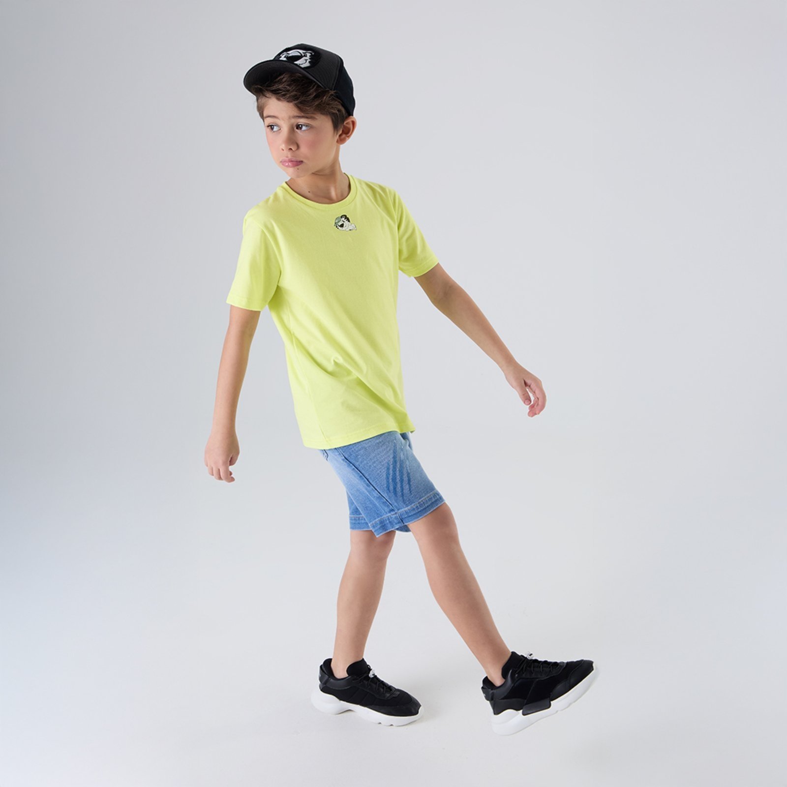 Infantil - Camiseta Manga Curta Masculina Tigor T. Tigre