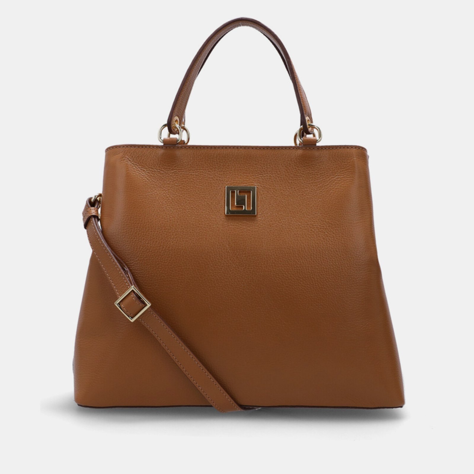 Vista 2 Bolsa Tote Grande New Ridge - 2000500 Luz Da Lua marrom marrom