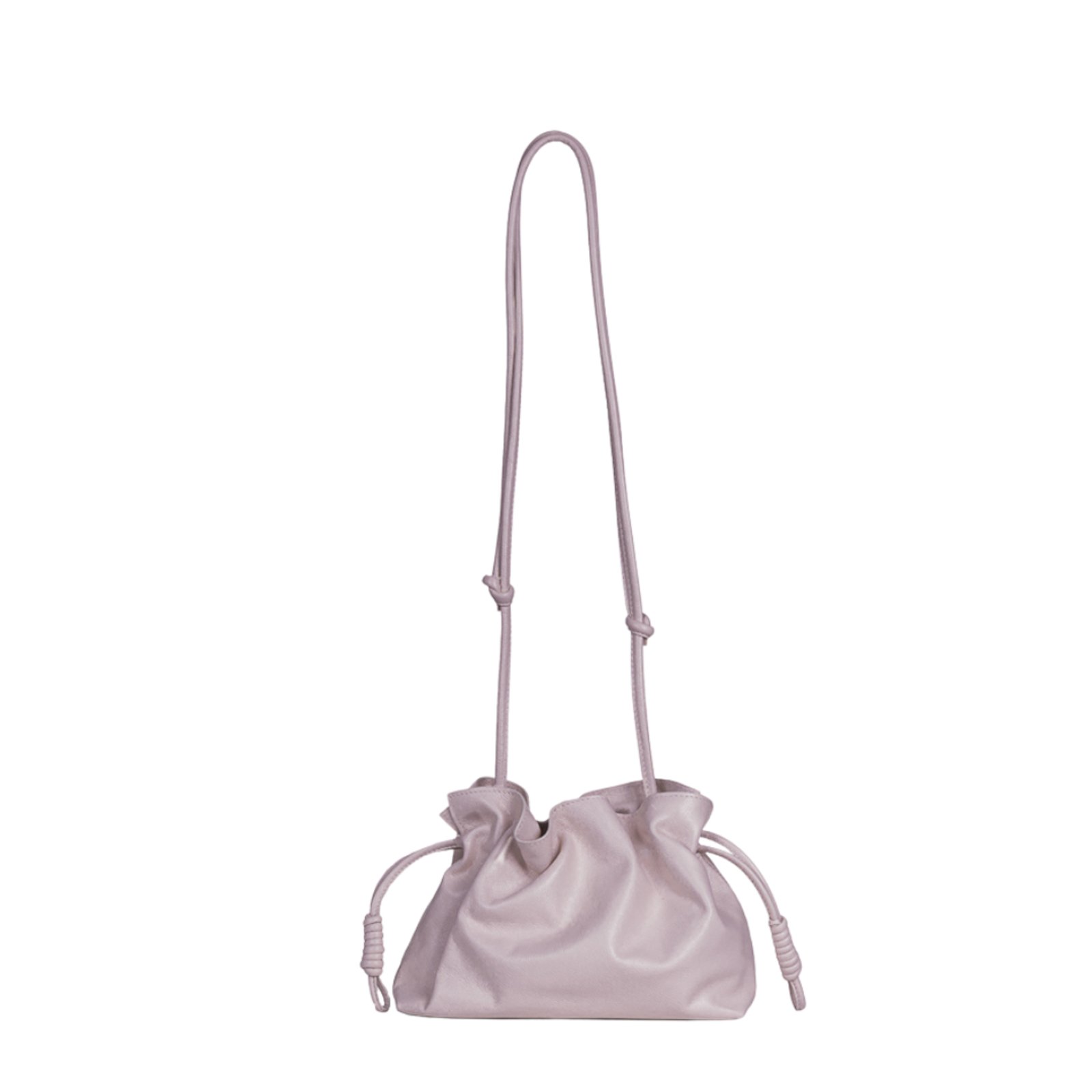 Vista 2 Bolsa MY.NA Saco Lorena em Couro Legítimo Off White off-white white MY.NA off-white white