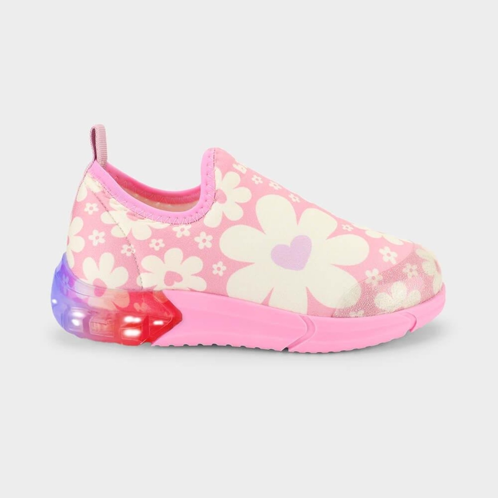 Infantil - Tênis Bibi Space Rosa de Flores 1228175 21