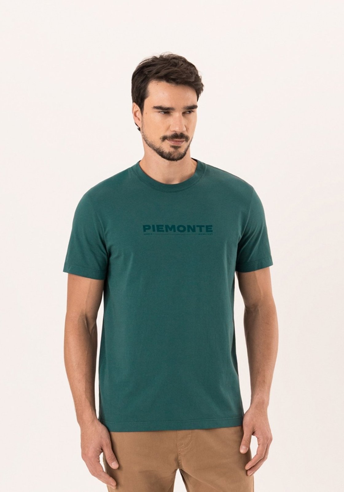 Camiseta Com Estampa Local Em Malha De Algodão