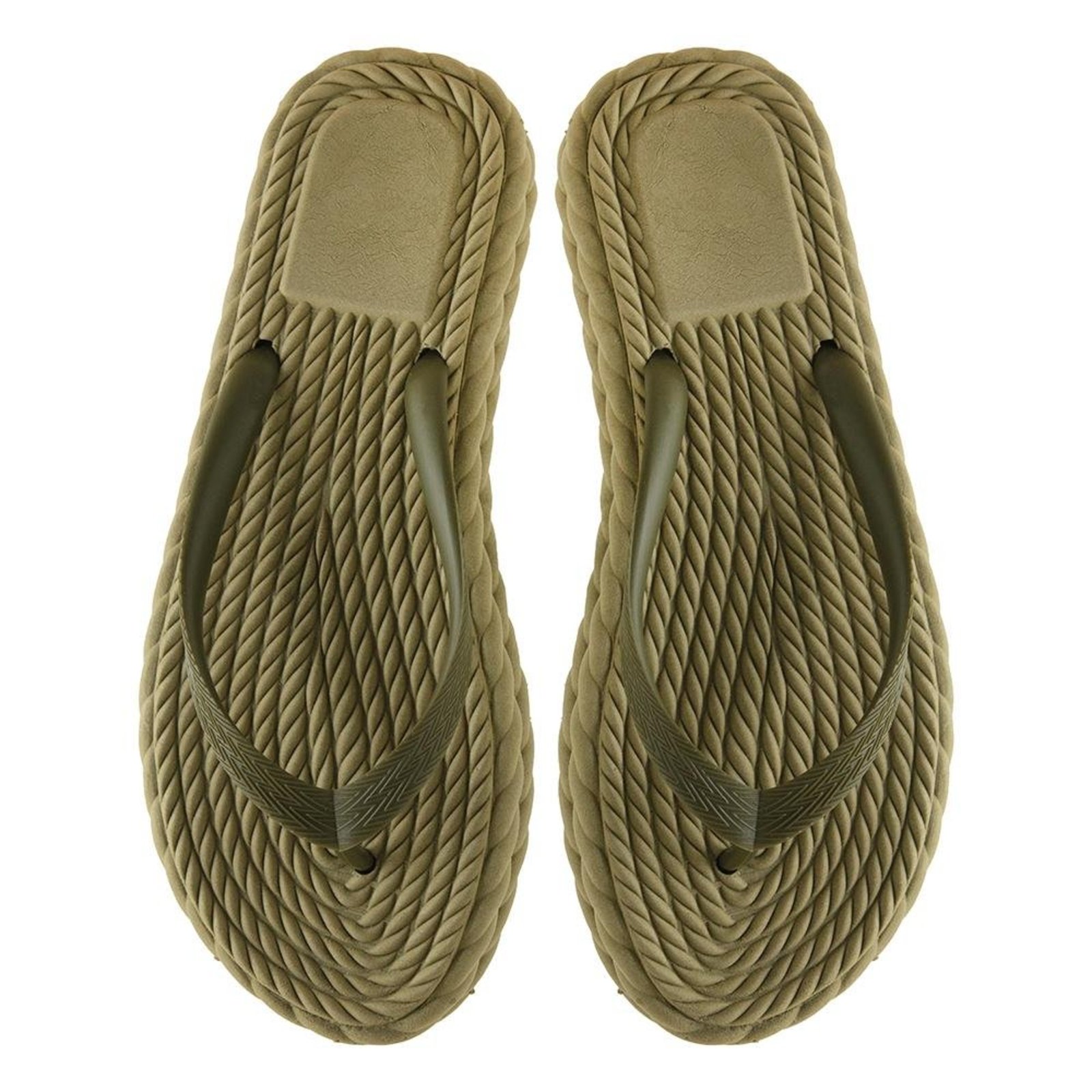 Chinelo Feminino Serena Confortável Caramelo 35 Verde