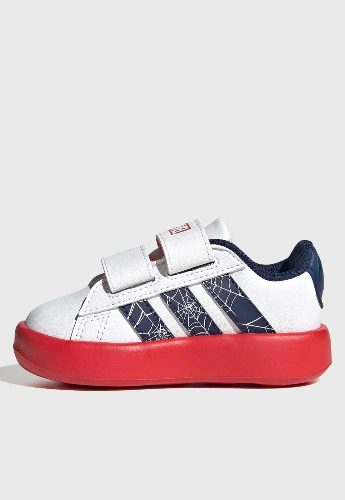 Infantil - Tênis adidas Sportswear Grand Court Marvel Spider Man Branco