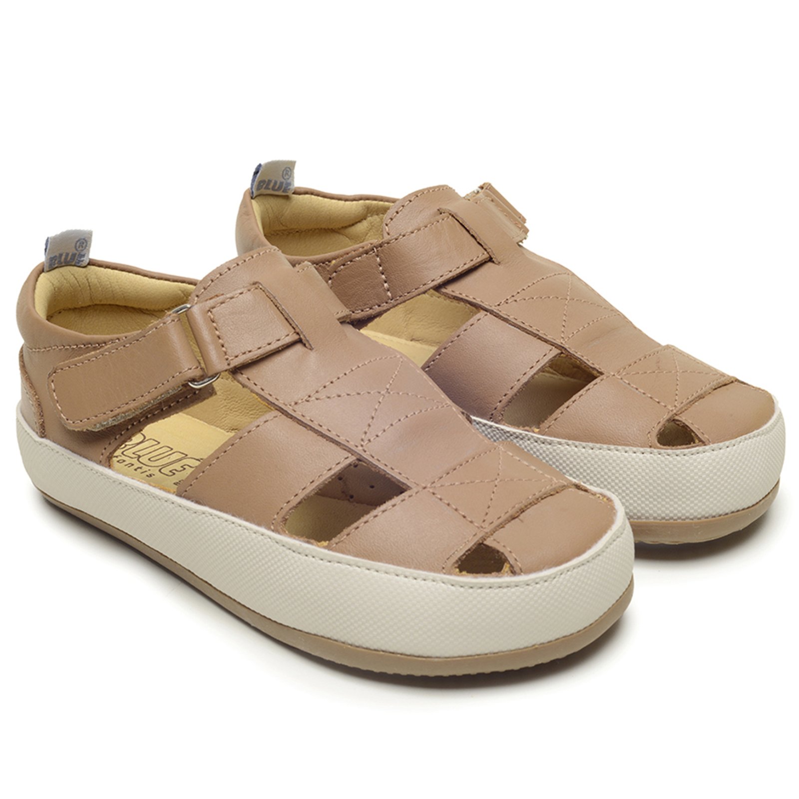 Infantil – Sandália Barefoot Blue Infantis Caetano Marrom Capuccino 17 ao 26