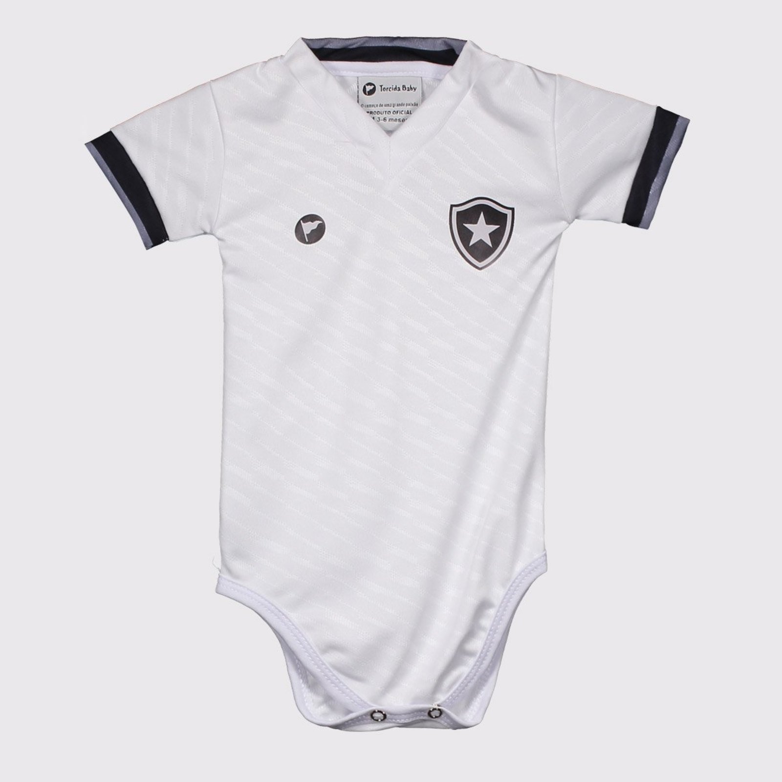 Infantil - Body Botafogo Premium Branco