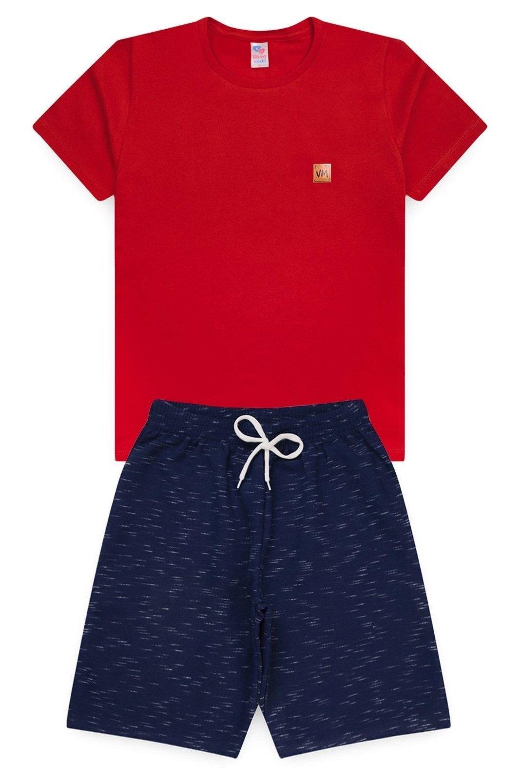 Infantil - Conjunto Juvenil Verão Masculino Vitrine Madri Mesclado