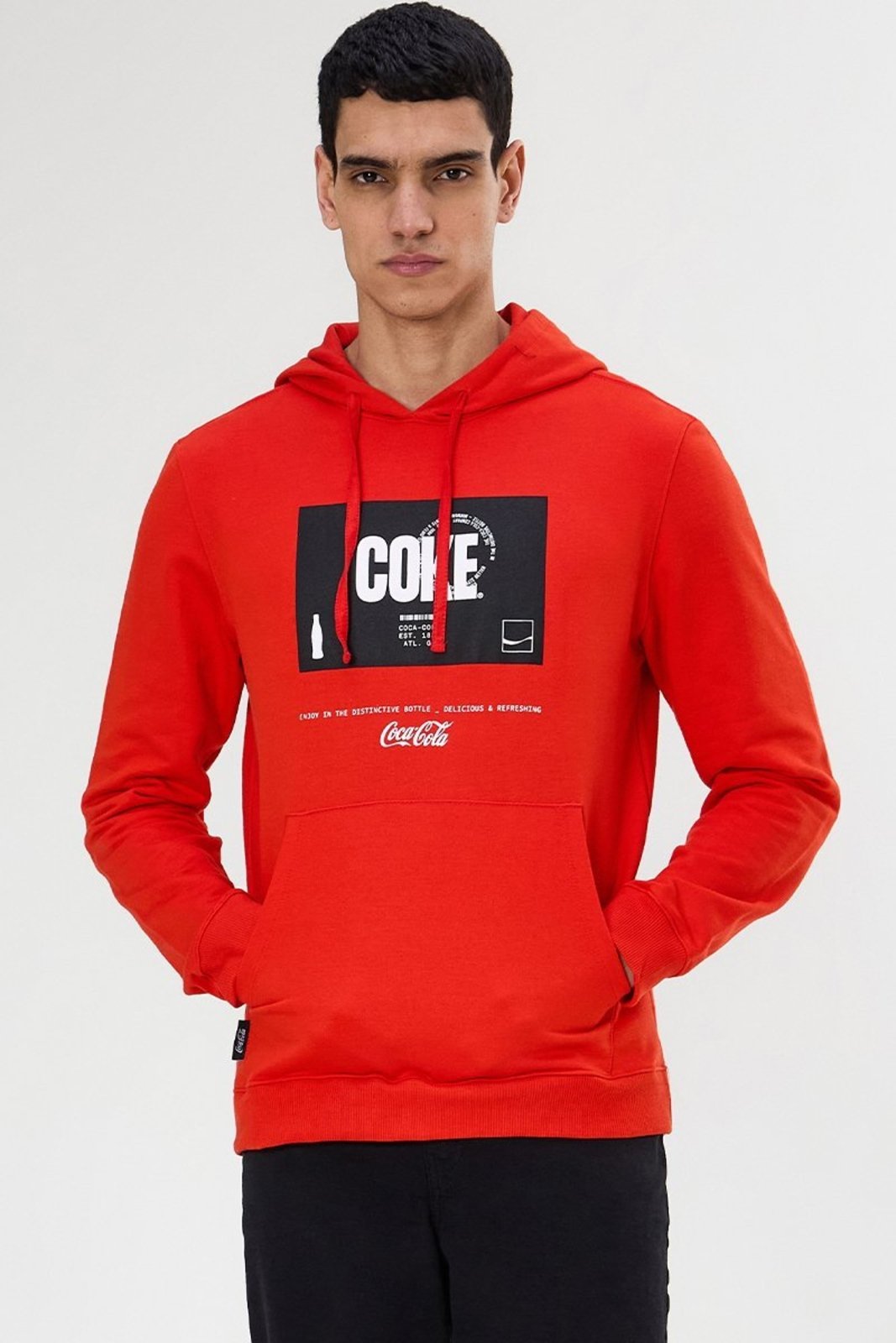 Moletom Com Capuz Square Coke