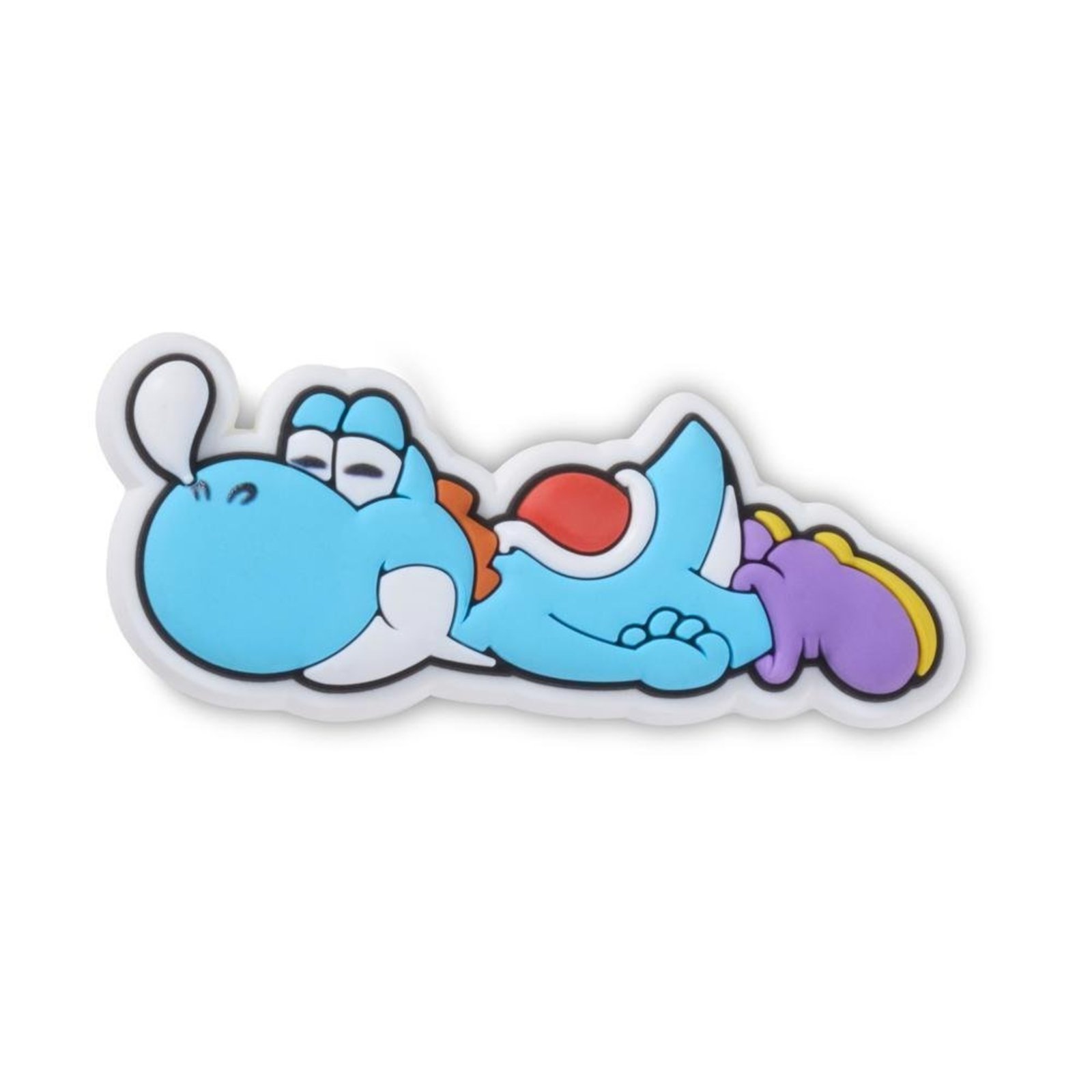 Infantil - Jibbitz™ Yoshi Azul Único Branco