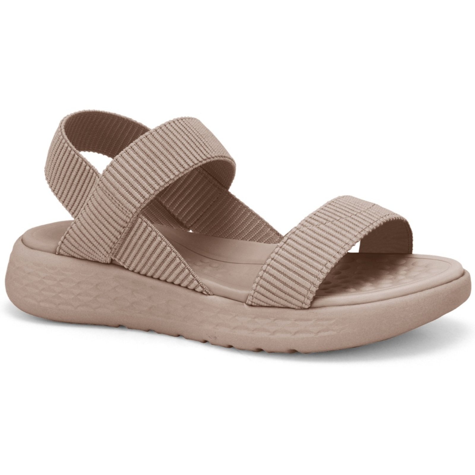 Sandália Feminina Elástico Rosado Comfortflex 2547302-2