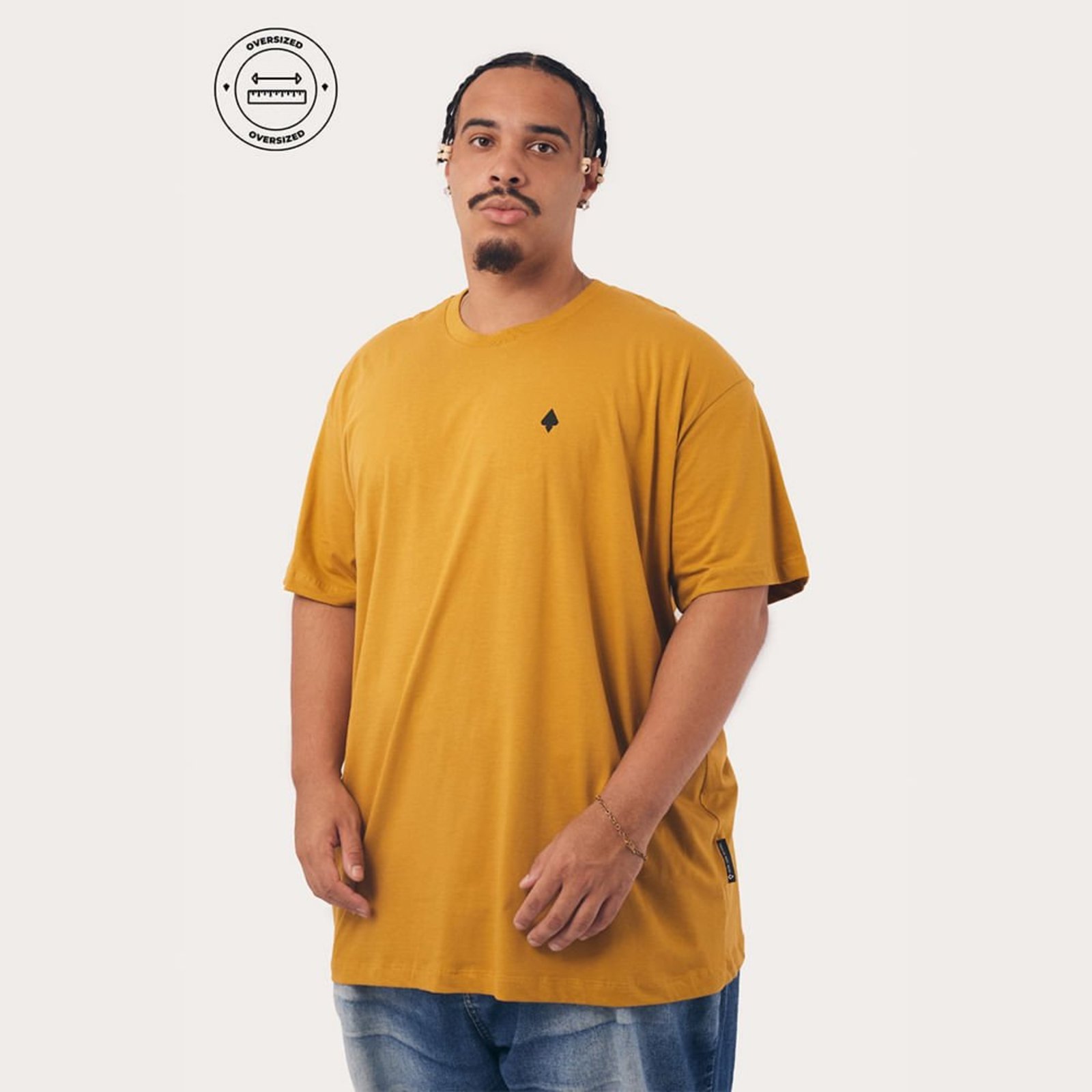T-Shirt Oversized Caveira Arame