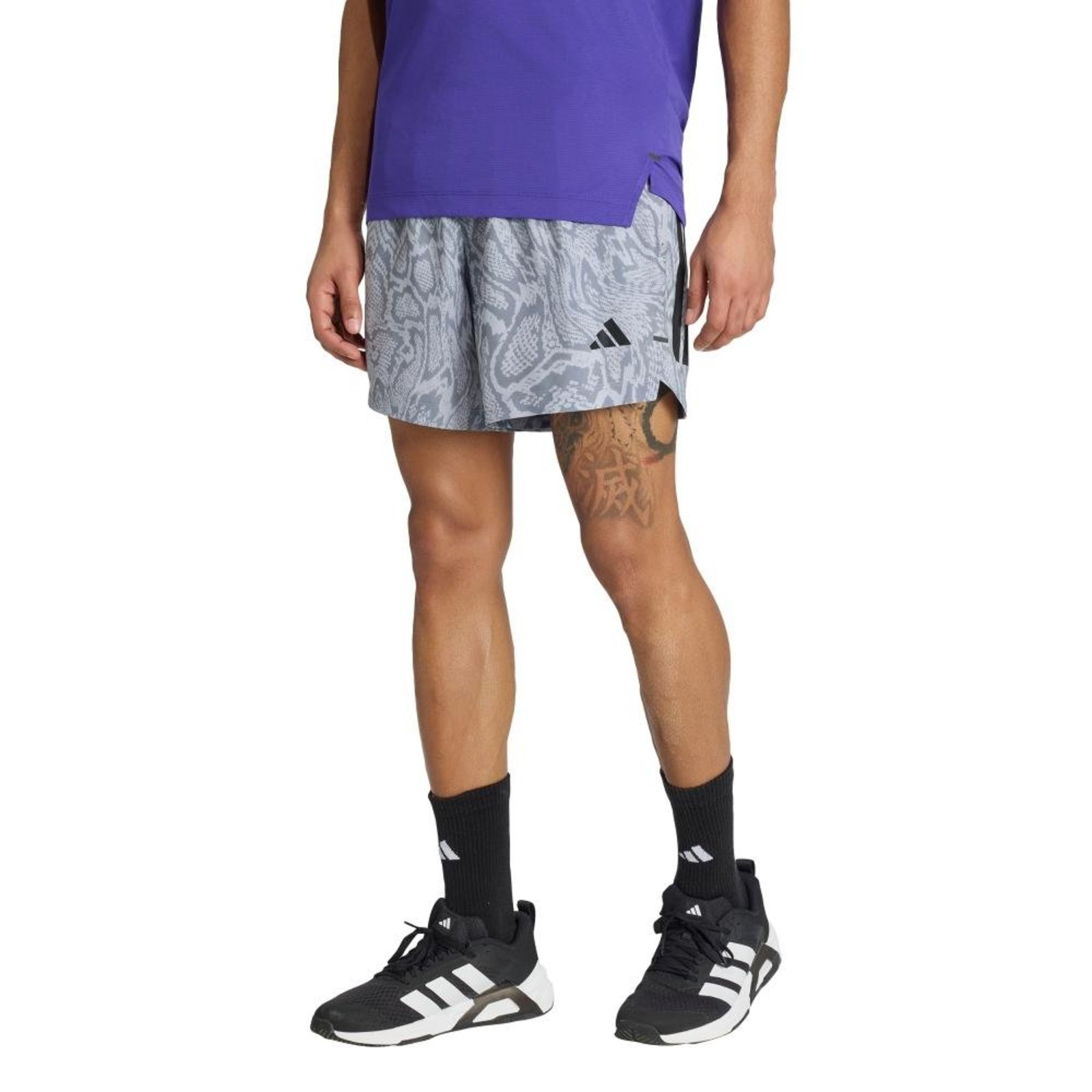 SHORTS D4T PrimeLift AOP adidas Performance Cinza