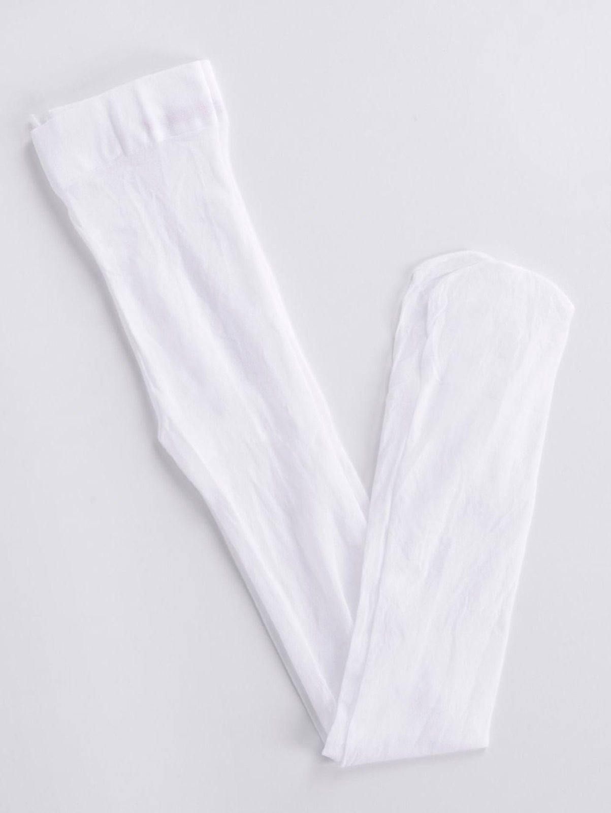 Vista 3 Meia-Calça Lupo para Menina Lupo branco
