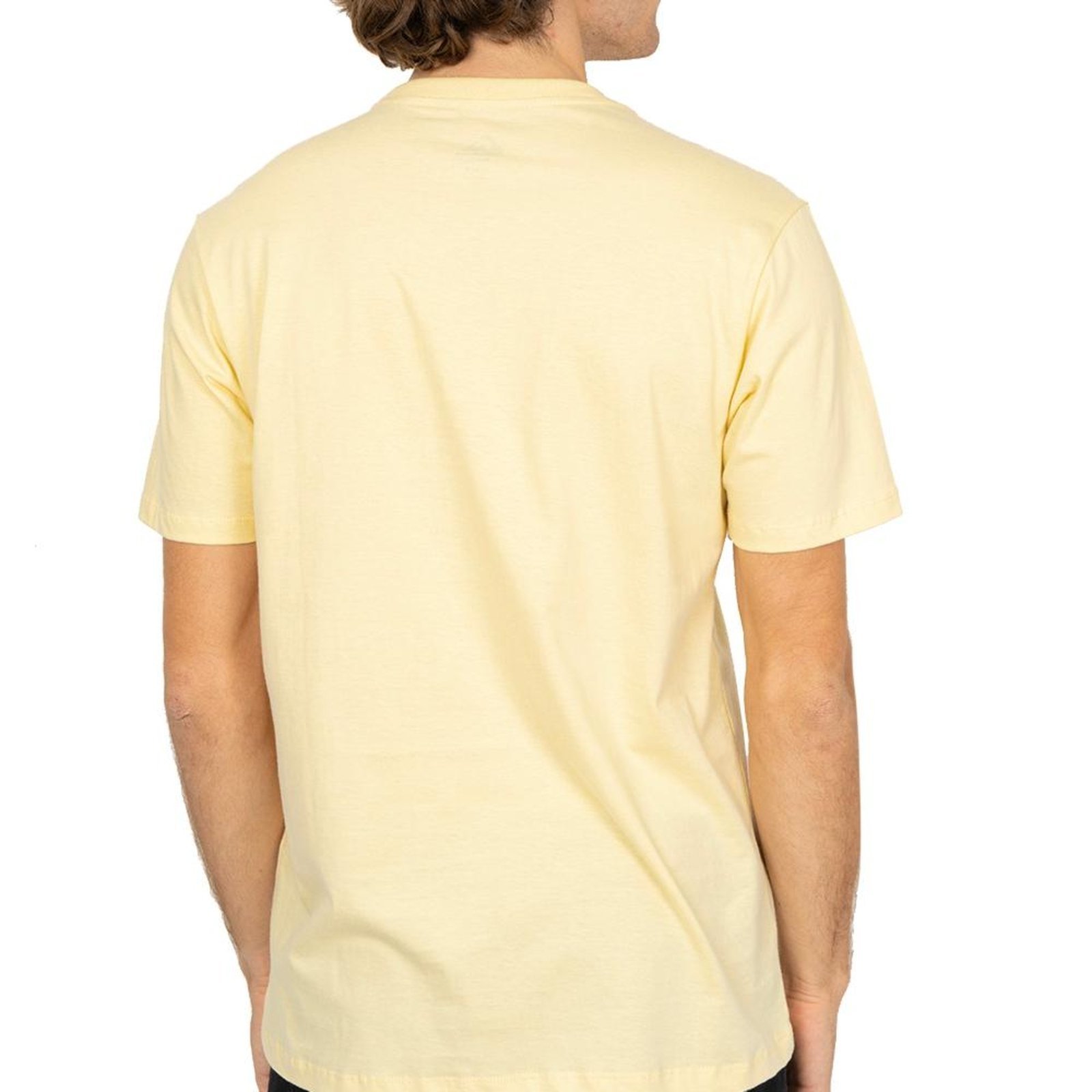 Camiseta Quiksilver Mini Omni SM26 Masculina Amarelo