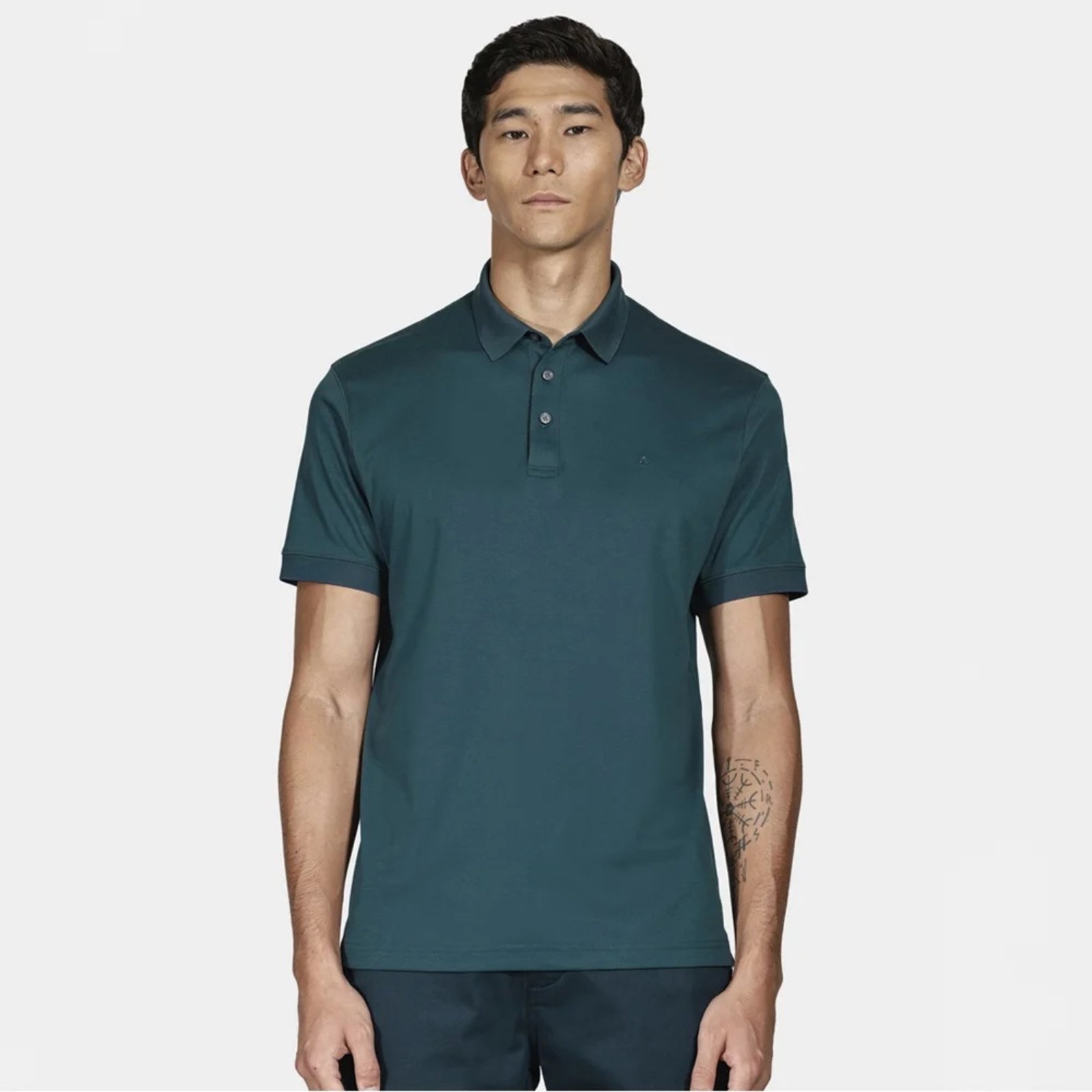 Camisa Polo Aramis Interlock Tech In25 Verde Masculino