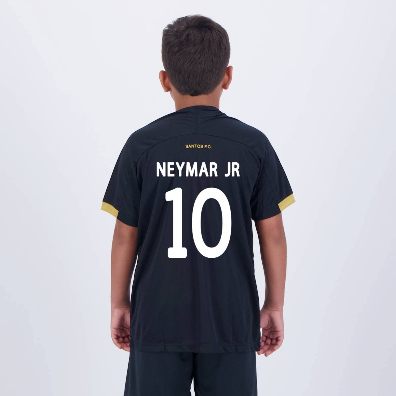 Camisa Santos User Preta 10 Neymar Jr